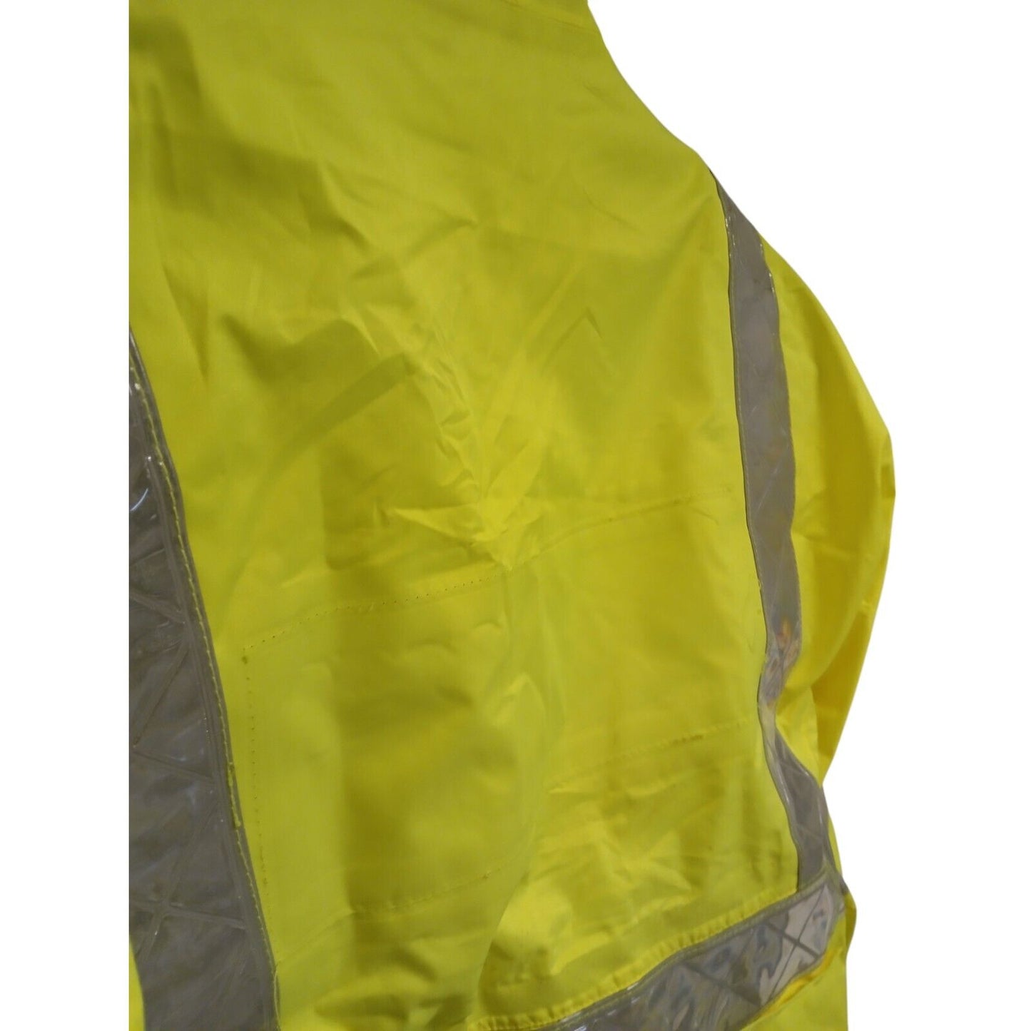 Yaffy Cycling Jacket Hi Vis Hi Viz Waterproof Security Ex Police Emergency Bike