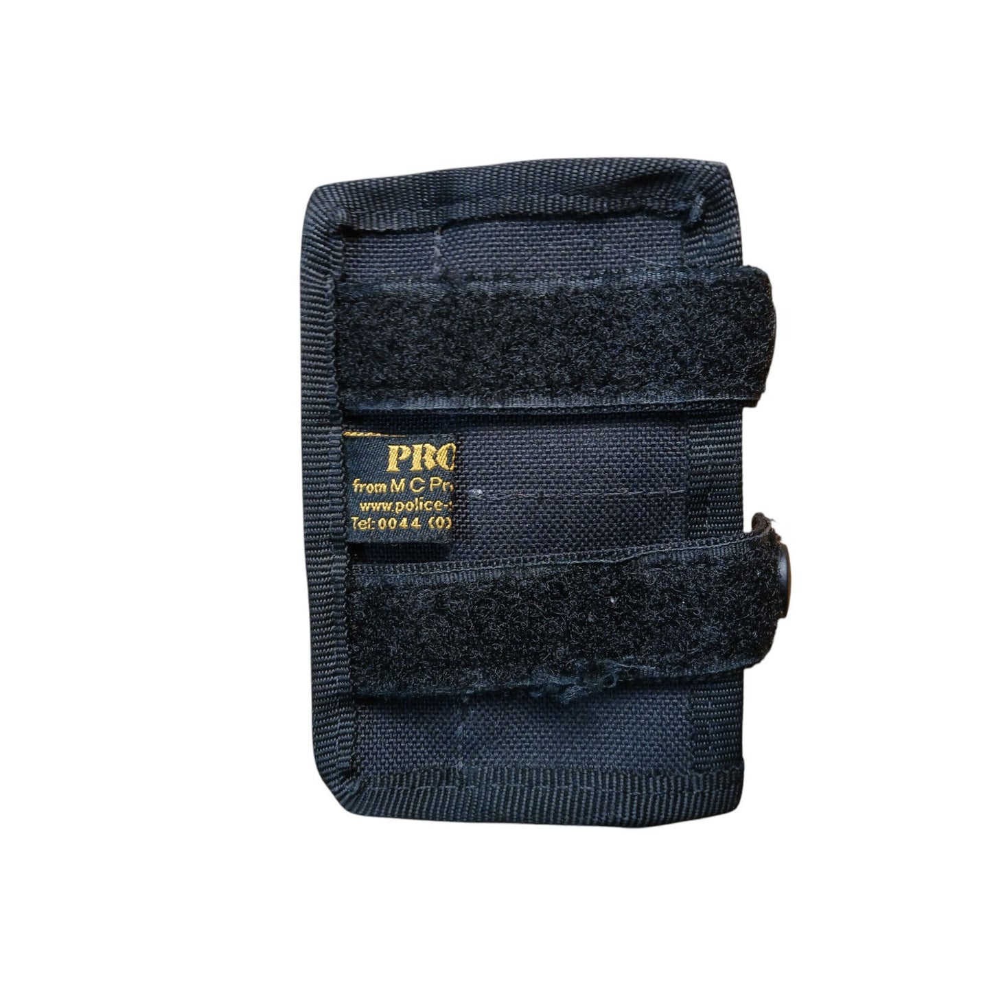 Protec Molle Pouches Bundle X2 Utility Belt Pouch Black Nylon Ex Police Security