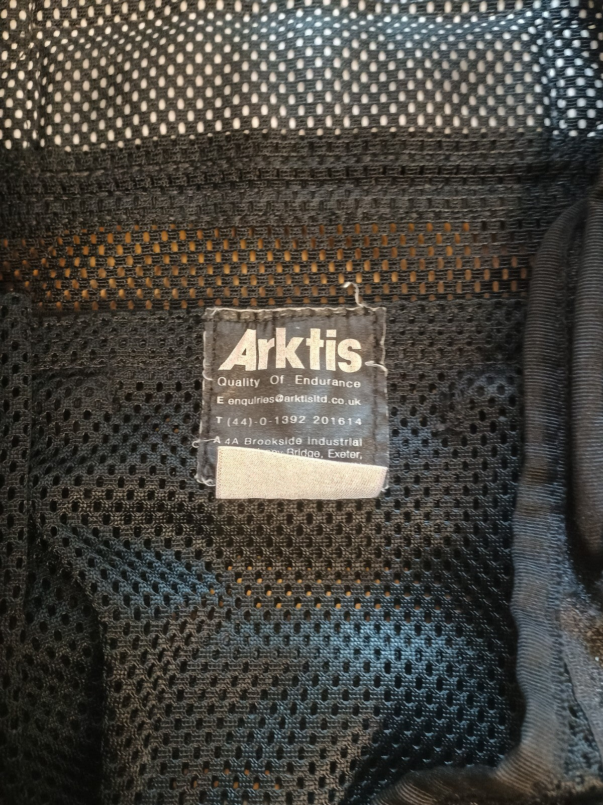 Arktis Molle Tactical Utility Vest Black Size L Adjustable Klickfast Security