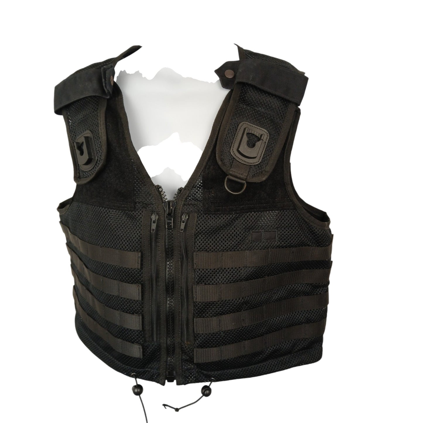 Aegis Safariland Molle Vest Tactical Klickfast Ex Police Black Security Airsoft