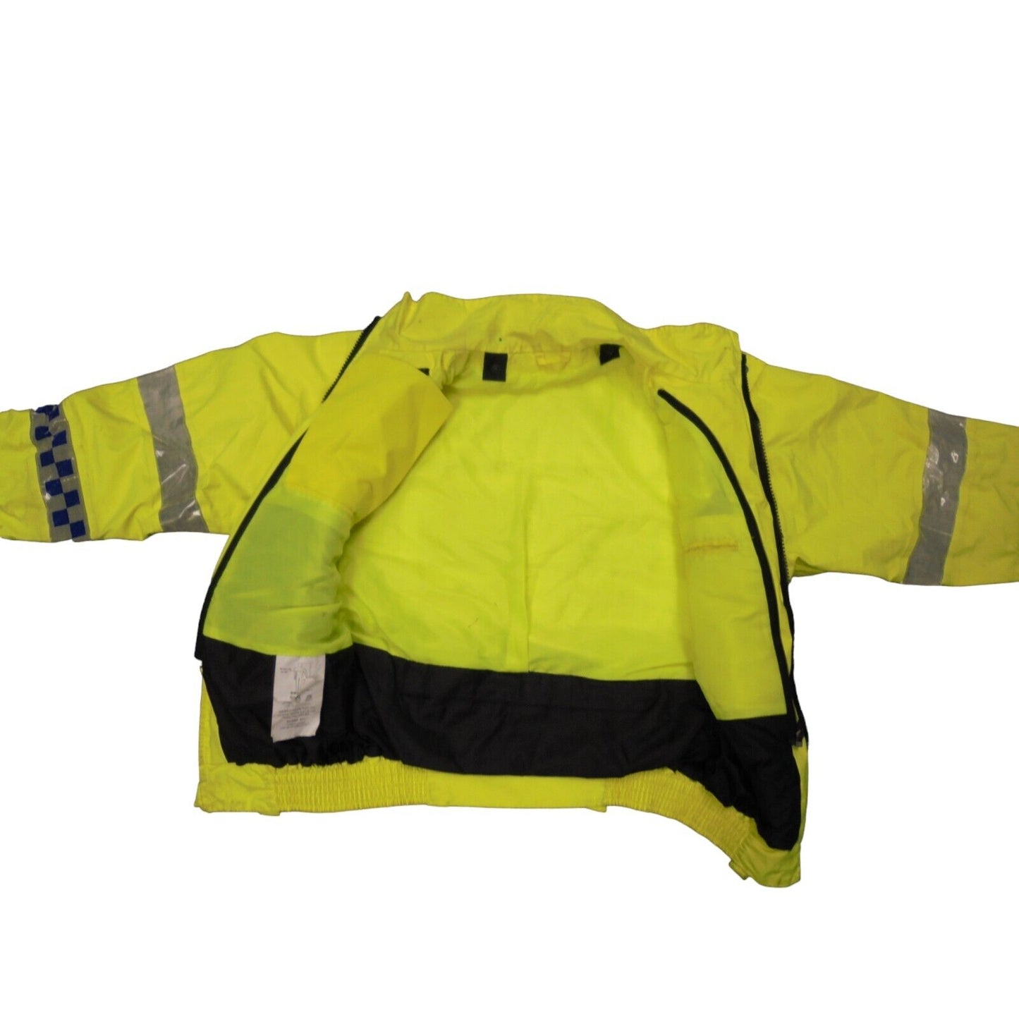 Hi Vis Jacket Blouson Bomber Hi Viz Waterproof Security Emergency RecoveryPolice