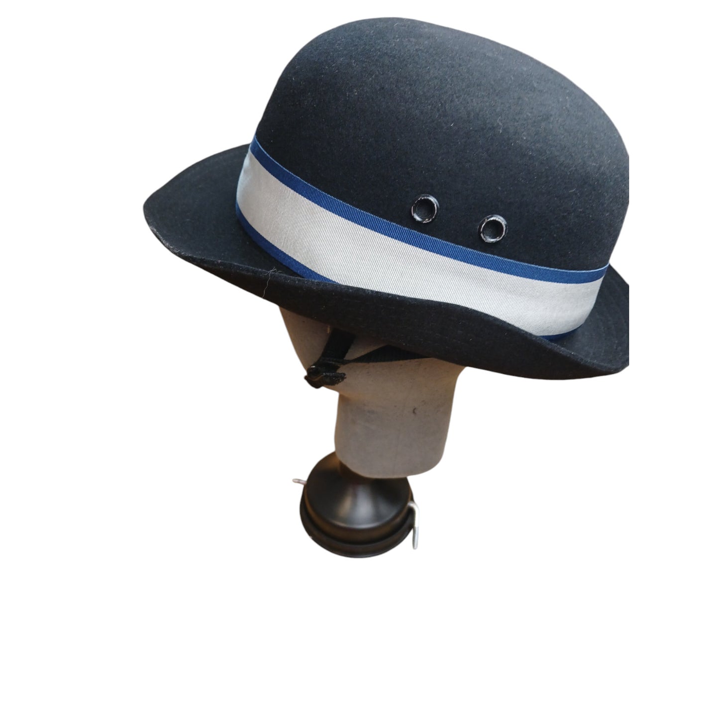 PCSO CSO Bowler Police Hat Blue And Silver Band Film TV Collector Interest