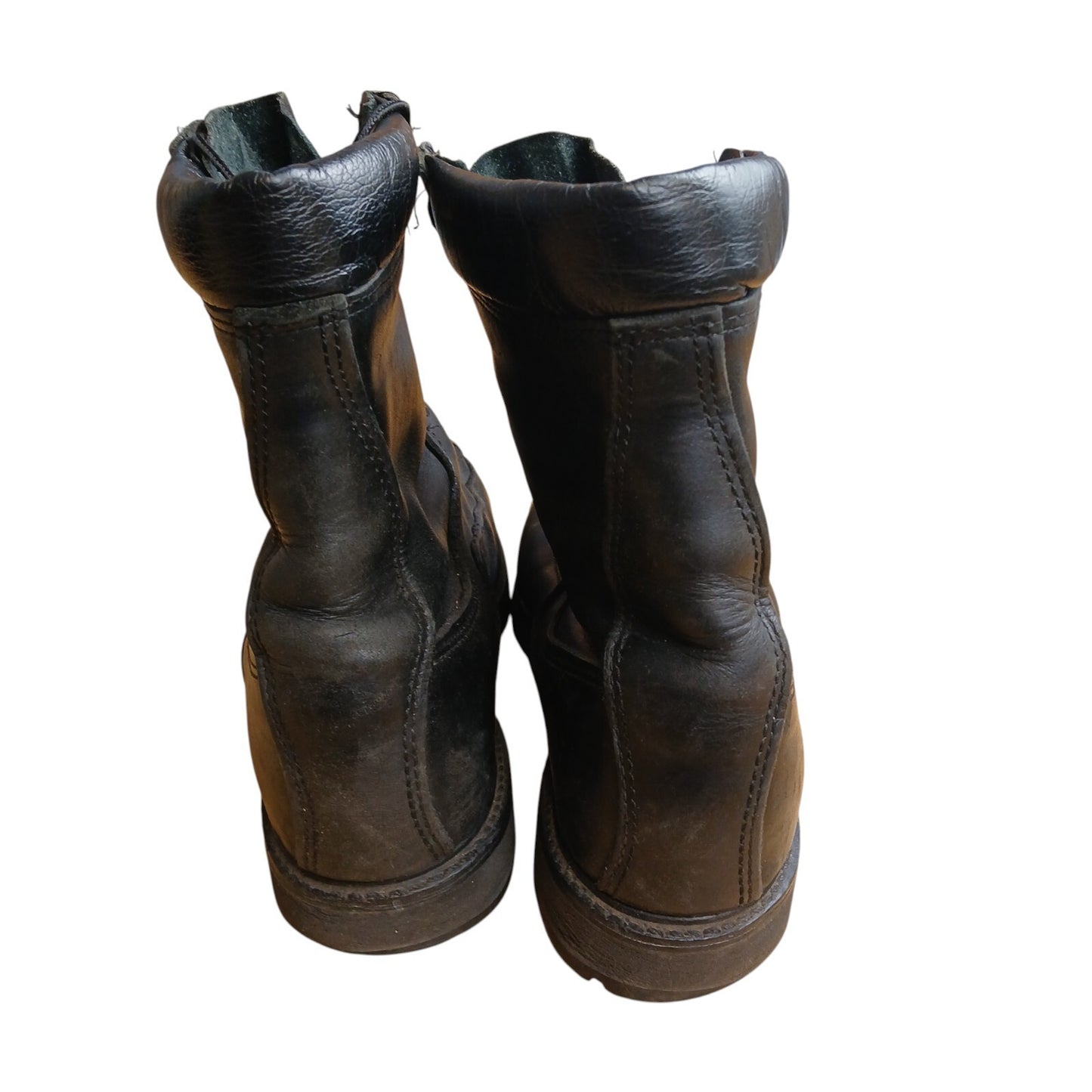 Matterhorn Black Leather Boots Combat Goretex UK 9 Safety 7831 USA Vibram Laced