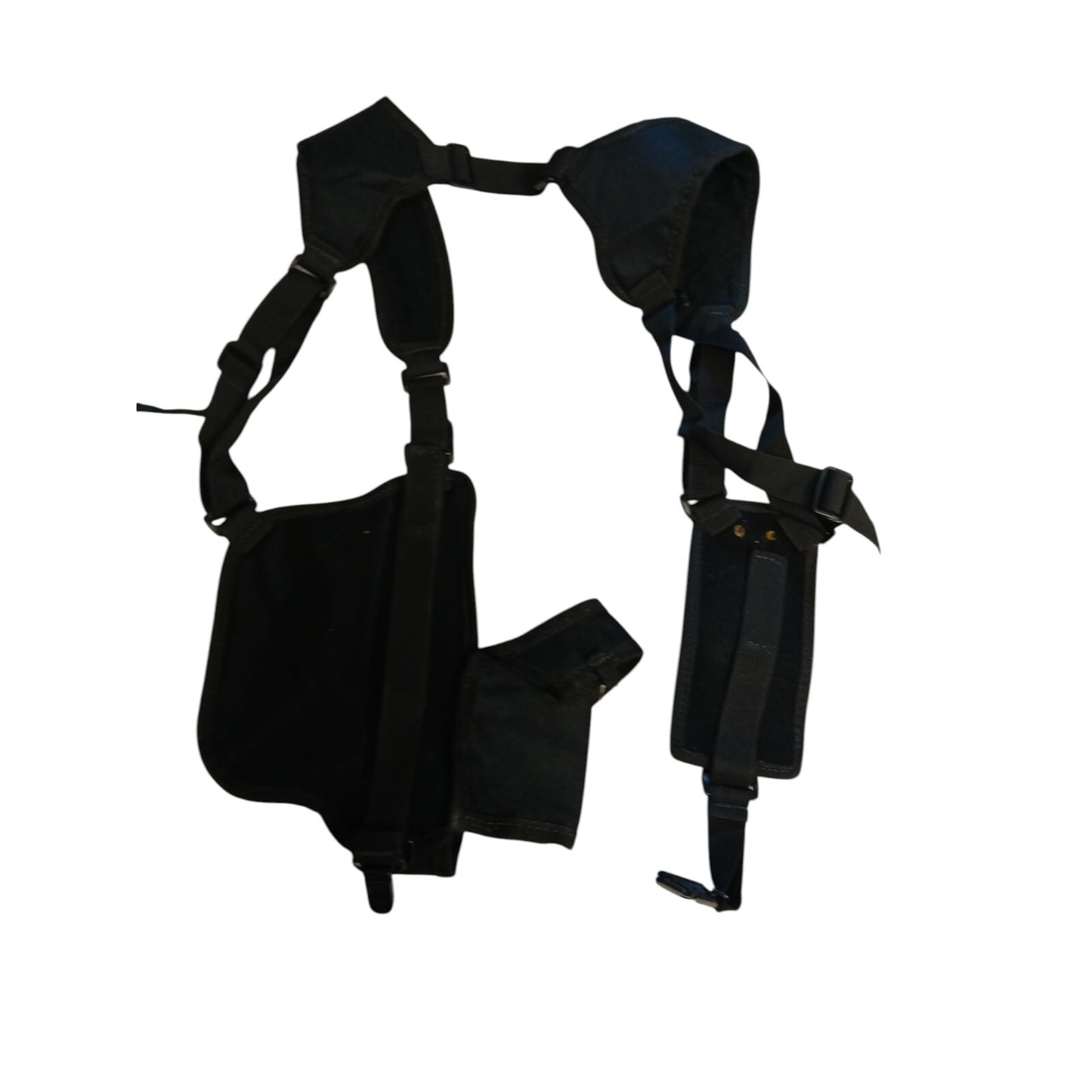 Protec Covert Shoulder Harness Chest Rig Holster Black Security Adjustable