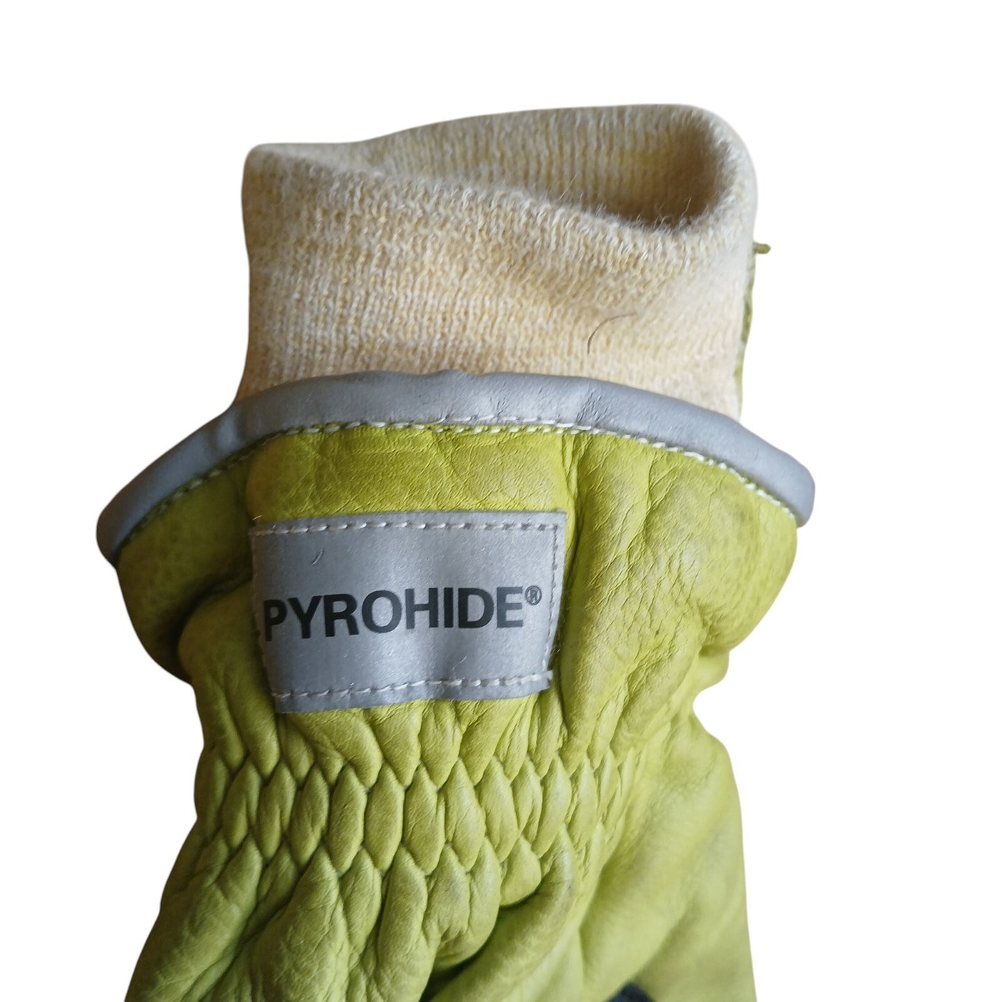 Firemaster Ultra Classic Gloves Pyrohide Leather Ballyclare Small Yellow Grade B