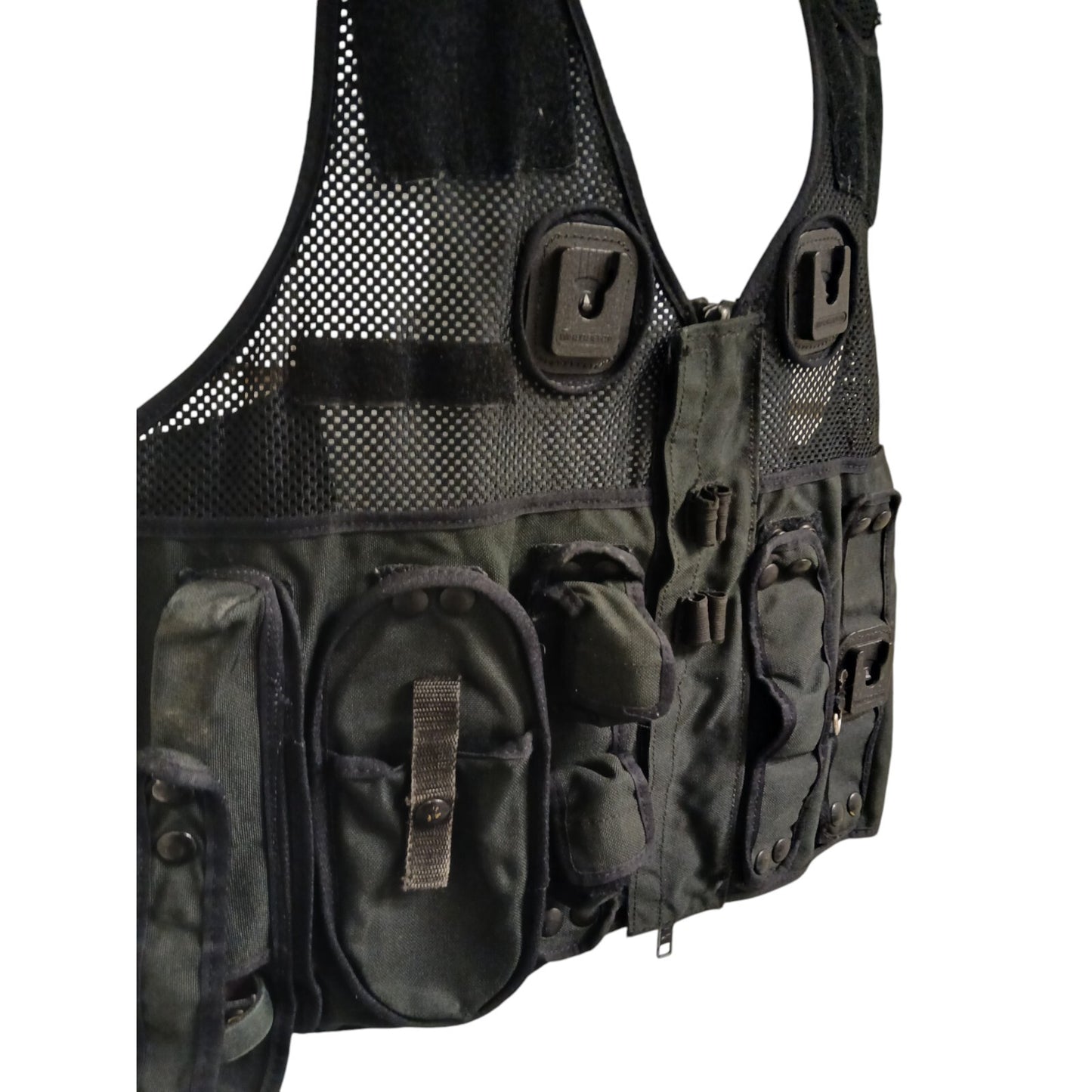 MLA Tactical Vest Integrated Pouches XL Security Ex Police Airsoft Klickfast