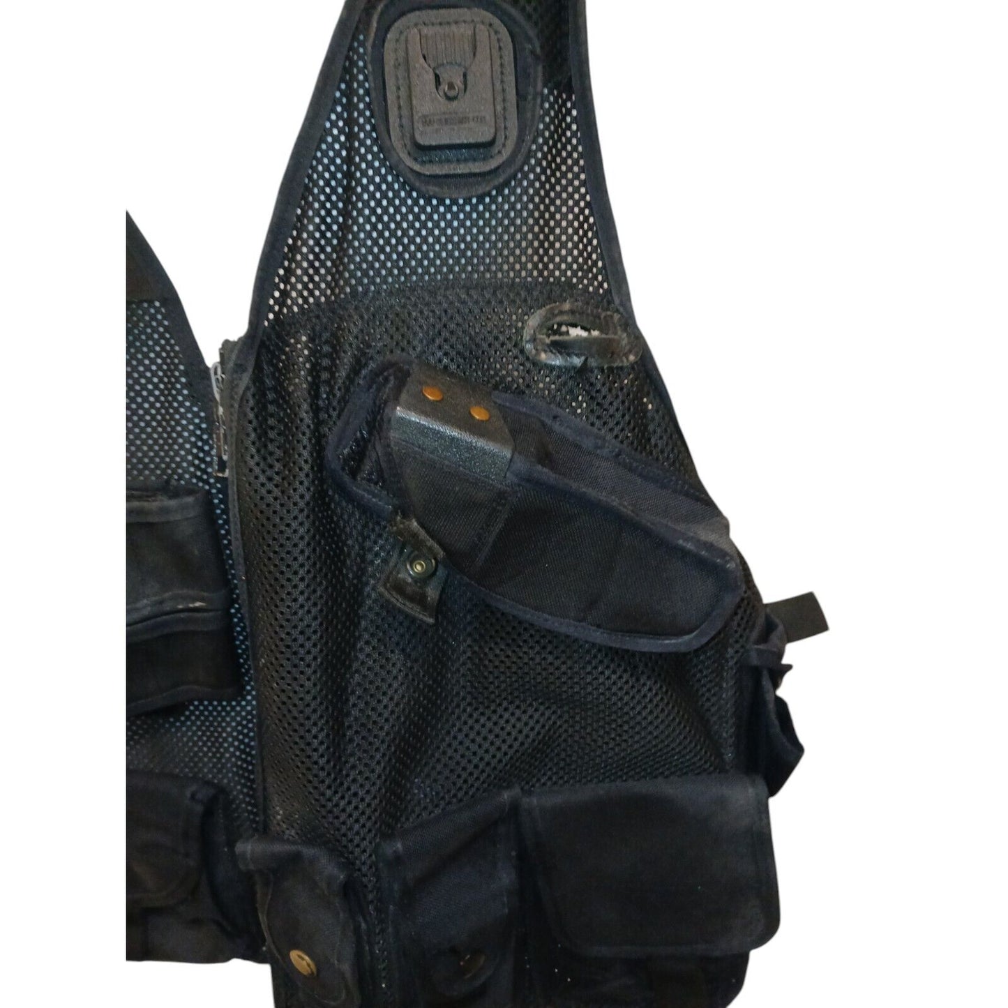 PWL Tactical Vest With Pouches Tactical Security Ex Police Airsoft Grade B
