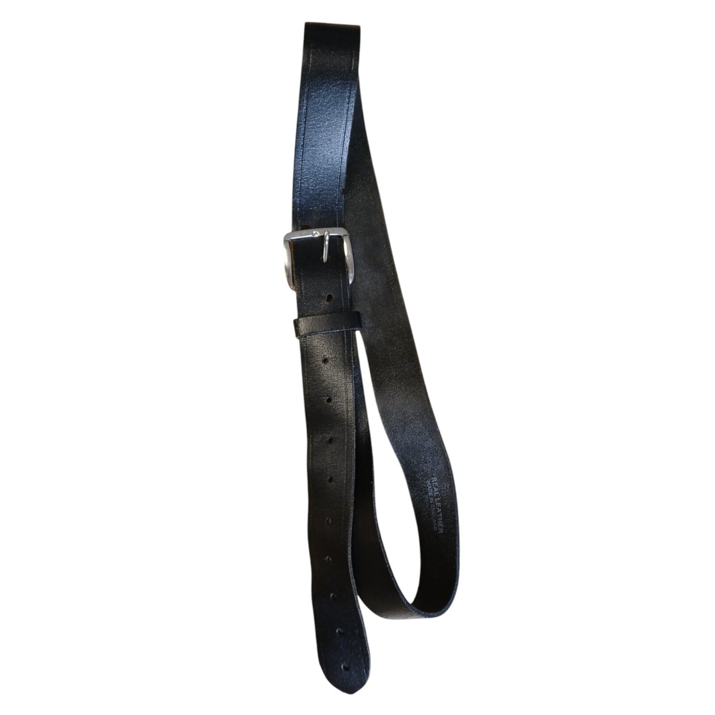 Leather Belts Used Upcycling Job Lot x 25 Various Black Sizes Craft Recycling