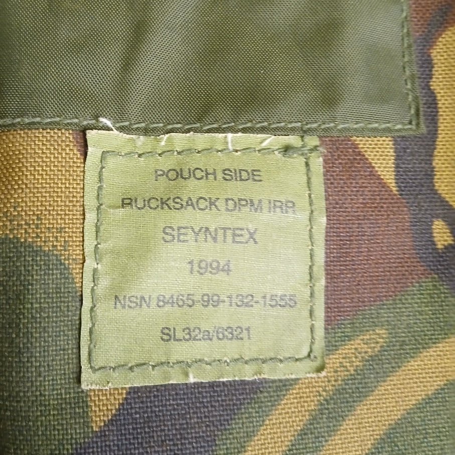 British Army DPM Bergen Side Pouches X2 Rucksack Rocket Pocket Pouch IRR Daysack