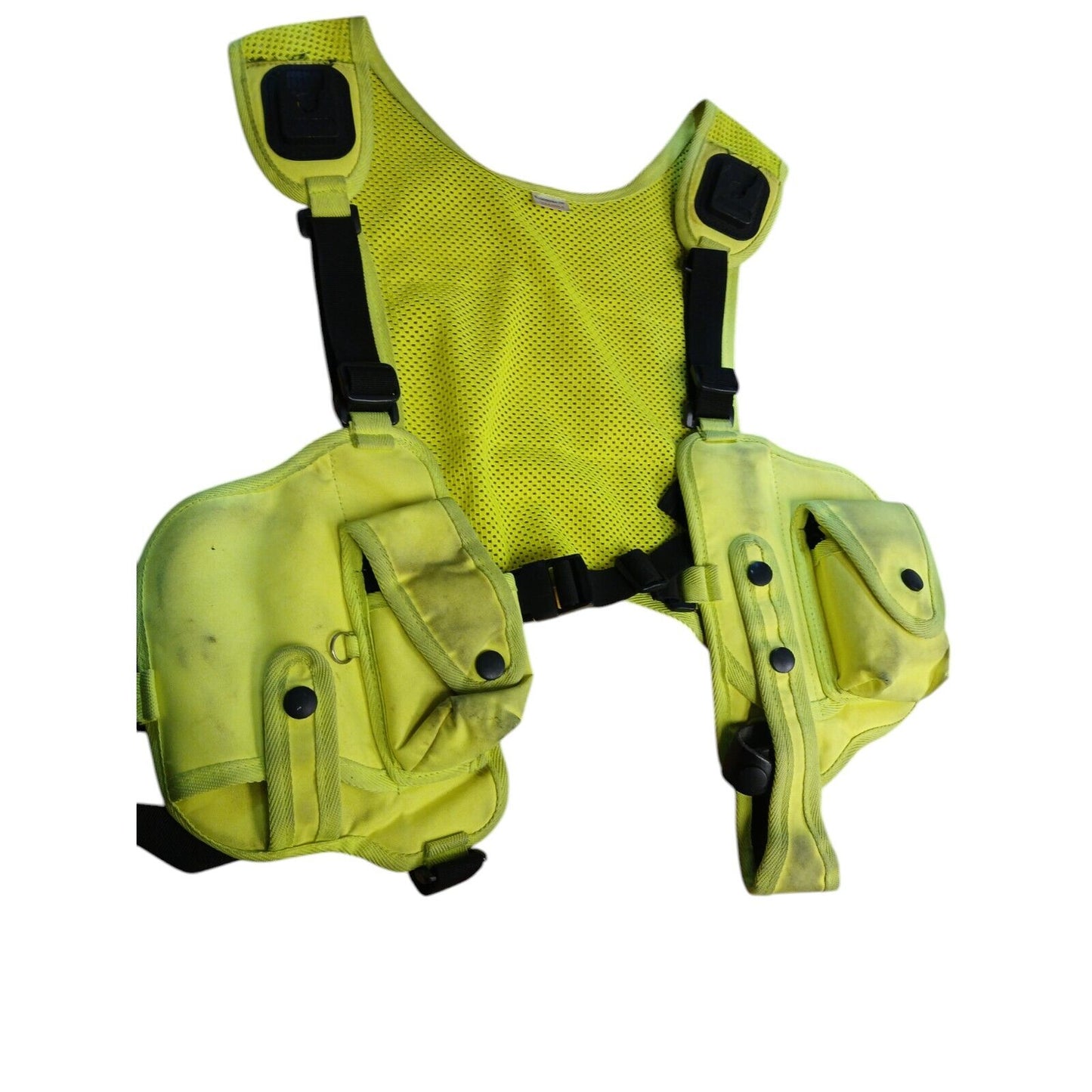 Overt Duty Shoulder Harness Protec Hi Viz Vis Equipment Holder Pouches Police (A