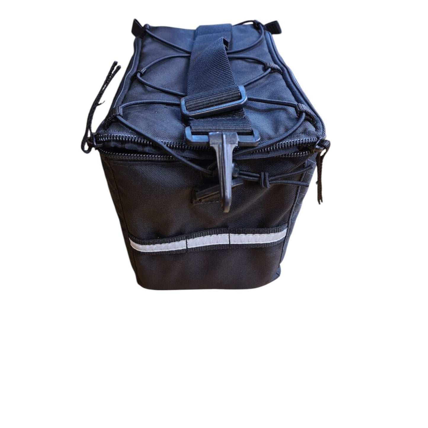 Bicycle Storage Bag Rear Pannier Black Unused Cycling Saddle Bag Carry StrapBike