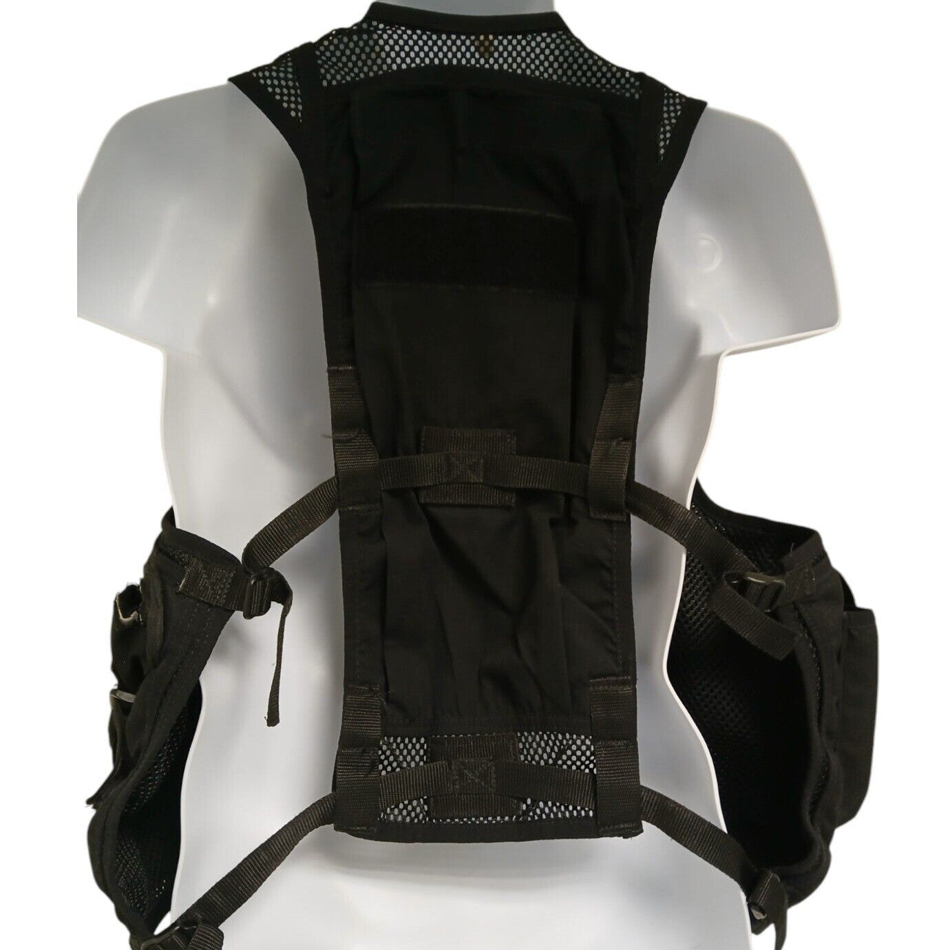 Tactical Vest Integrated Pouches Black Klickfast Docks Medium Security Ex Police