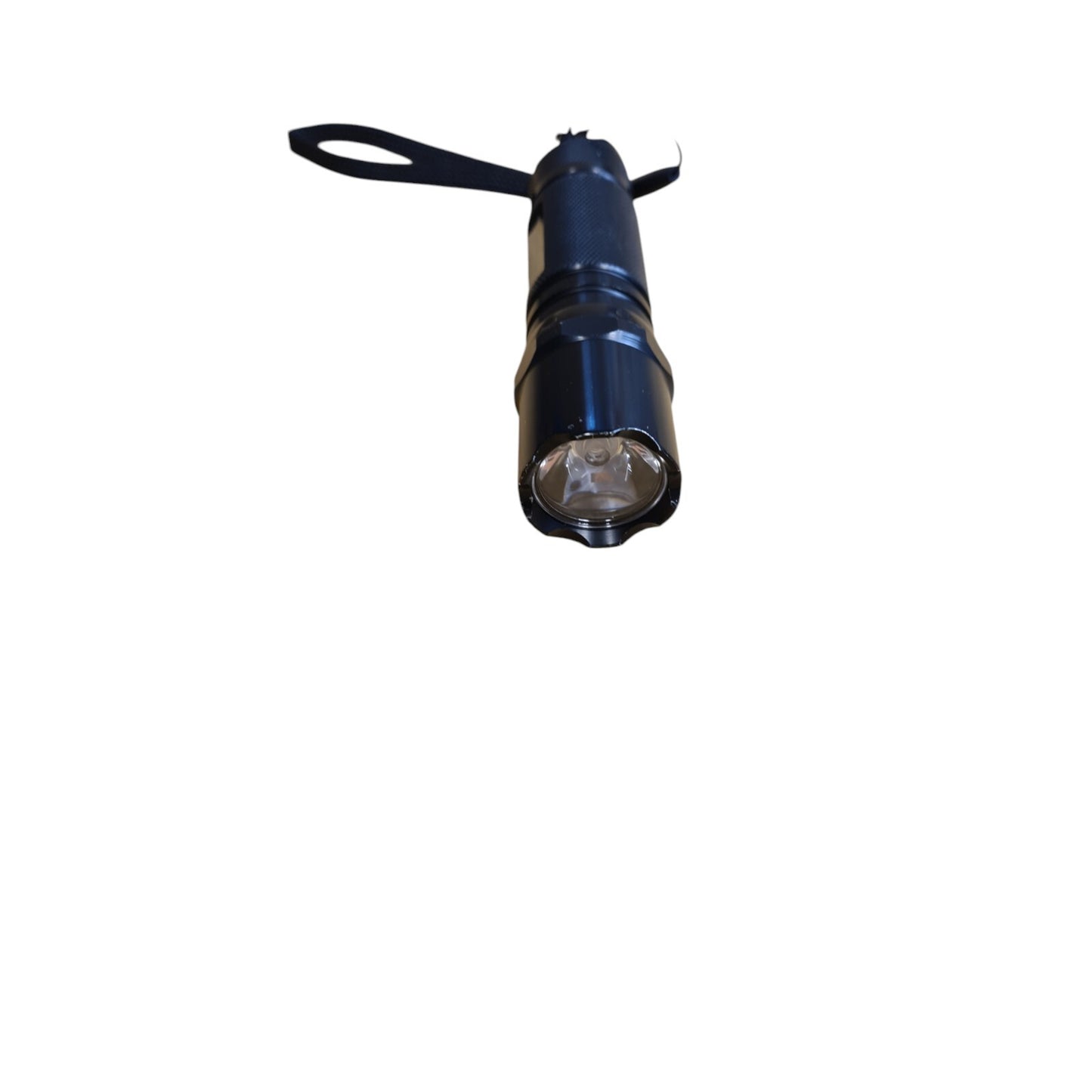 Defender LED Torch Waterproof Led Flashlight Black Aluminium Camping Security