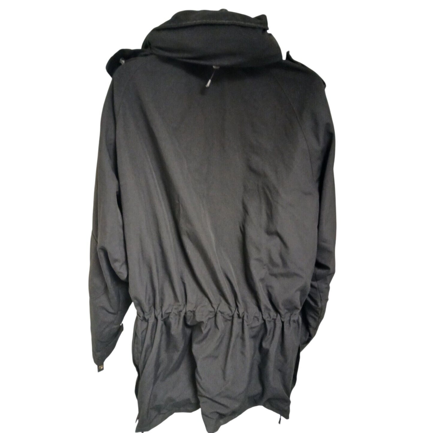 Cooneen Defence Waterproof Jacket 3/4 Length Coat Black Large Police Security