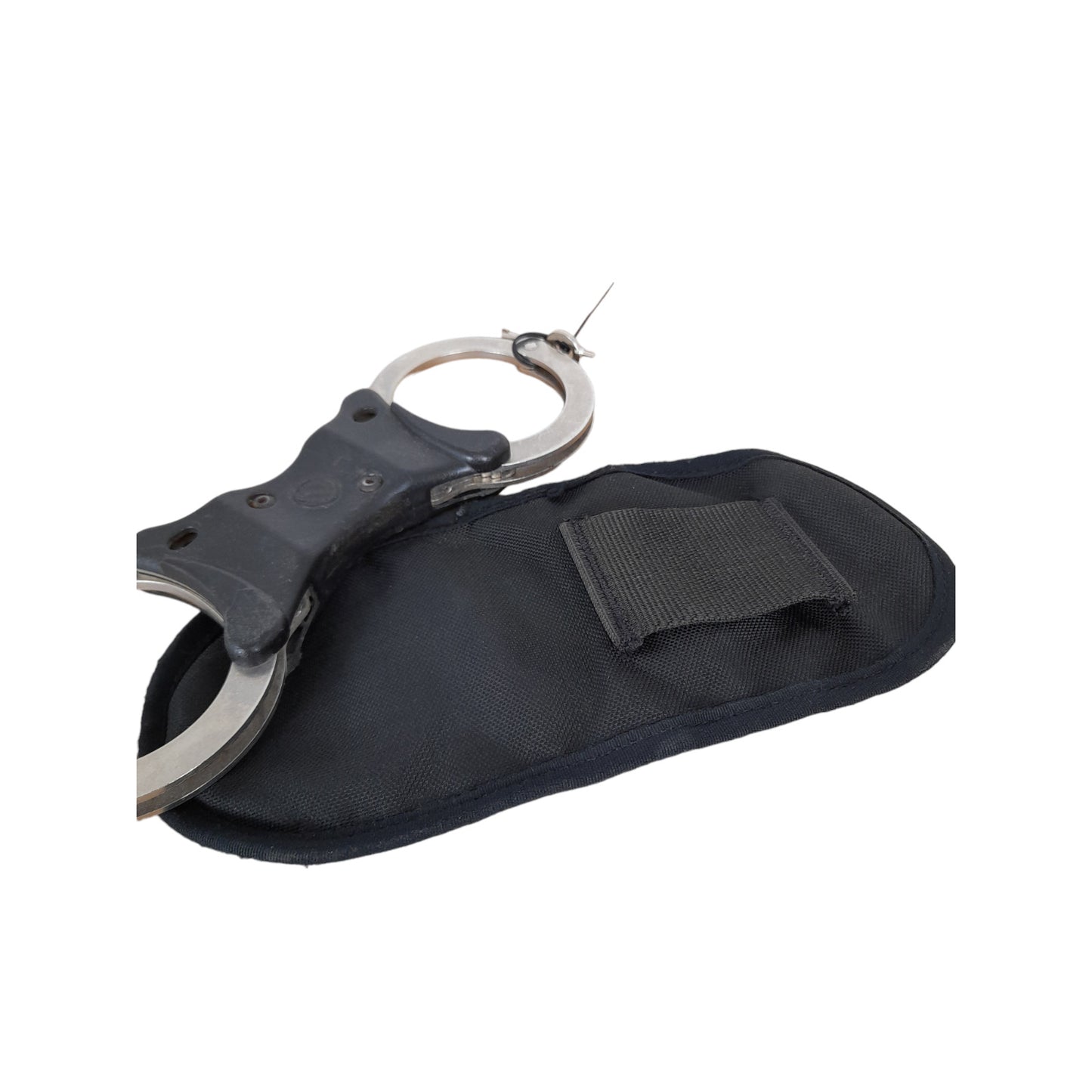 Hiatts Handcuffs Speedcuffs Cuffs With Key & Carry Pouch Genuine ExPolice Rigid