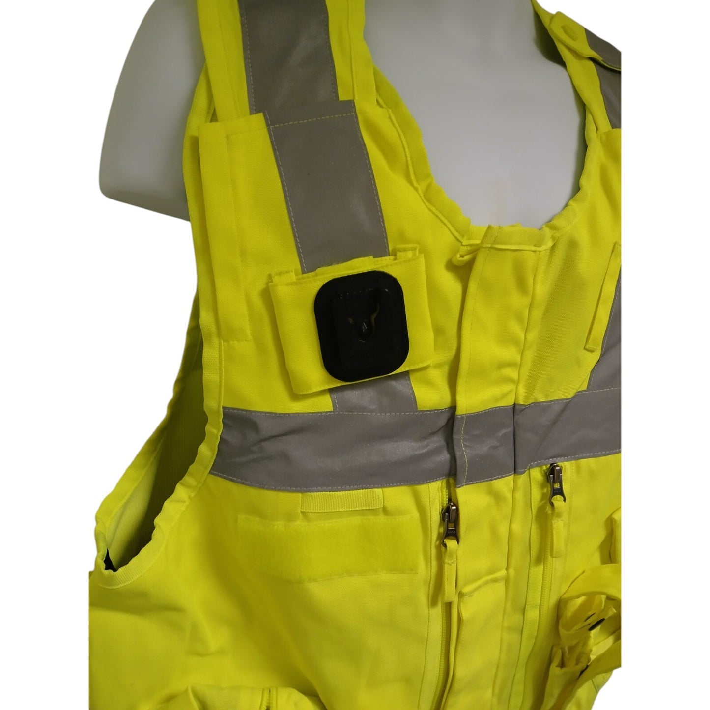 Endura Tactical Vest Hi Viz Vis Klickfast Large Pouches Ex Police Security