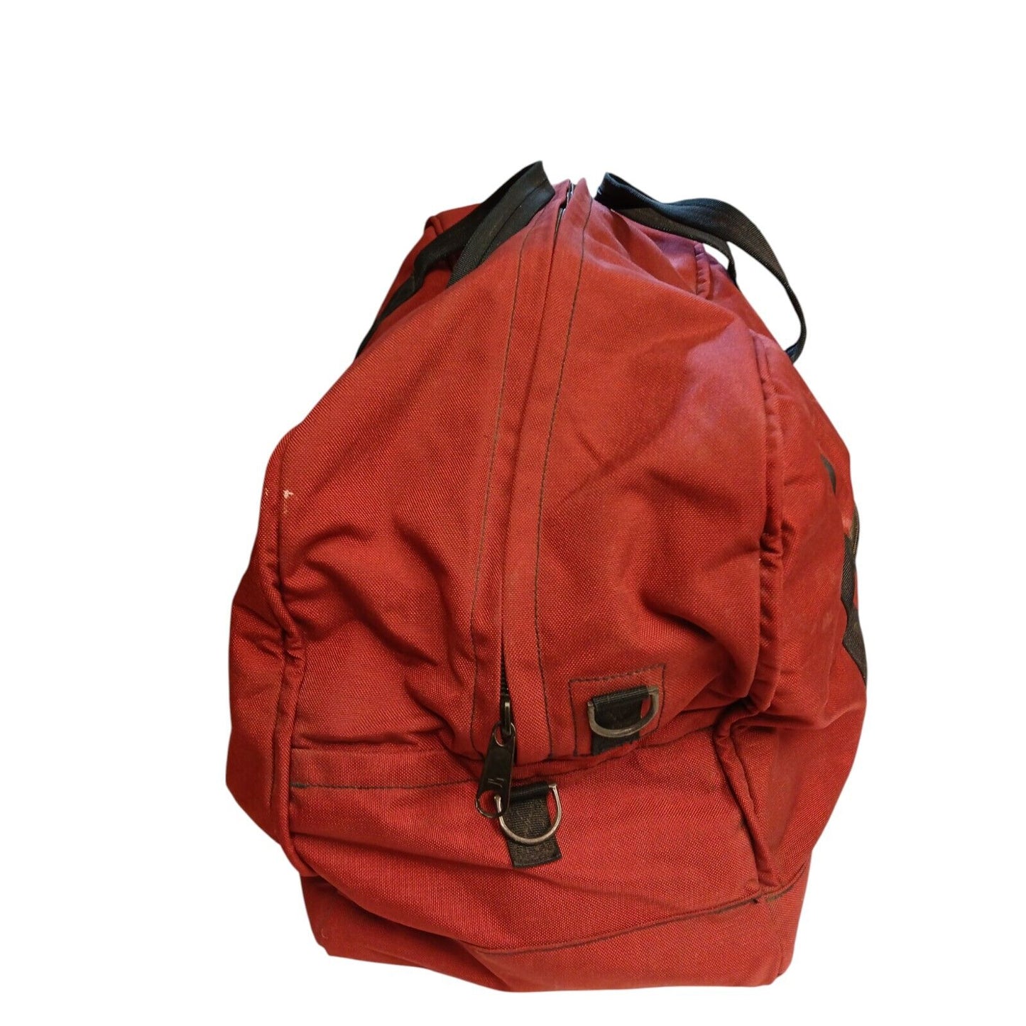 Canvas Holdall Red Heavy Duty Travel Bag Overnight Luggage British Military Gym