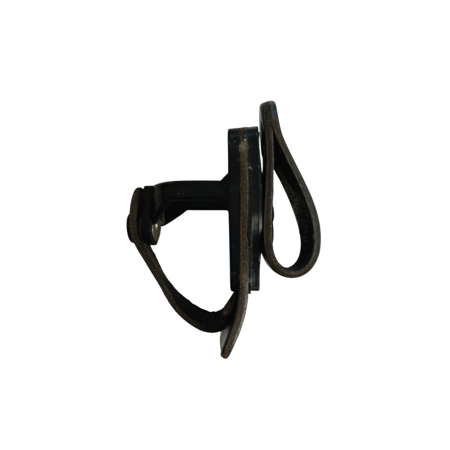 CS Spray Baton Holder Peter Jones Leather Ex Police Security Black Belt Loop