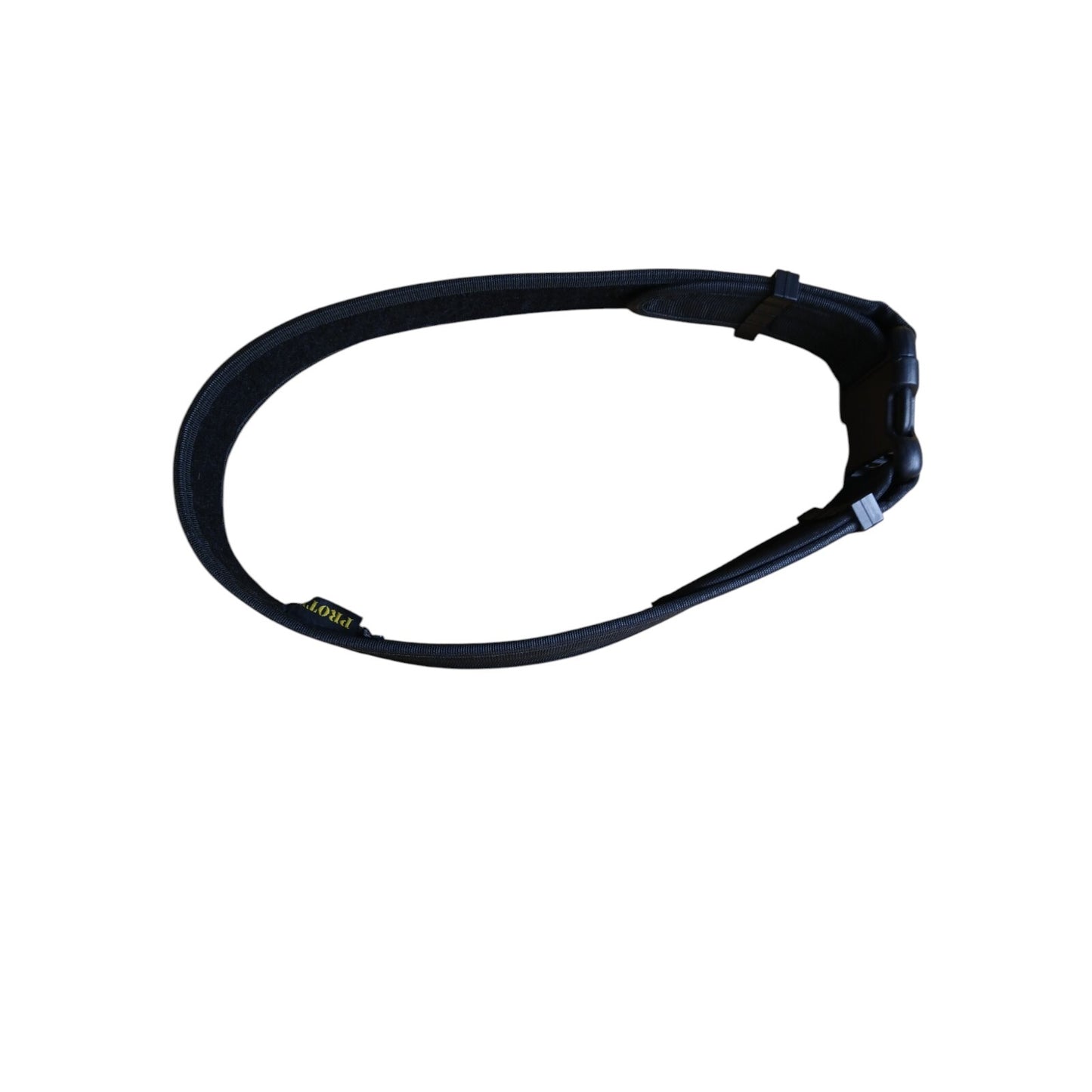 Protec Police Duty Belt With 6 Pouches Attachments Black Security Webbing (F)