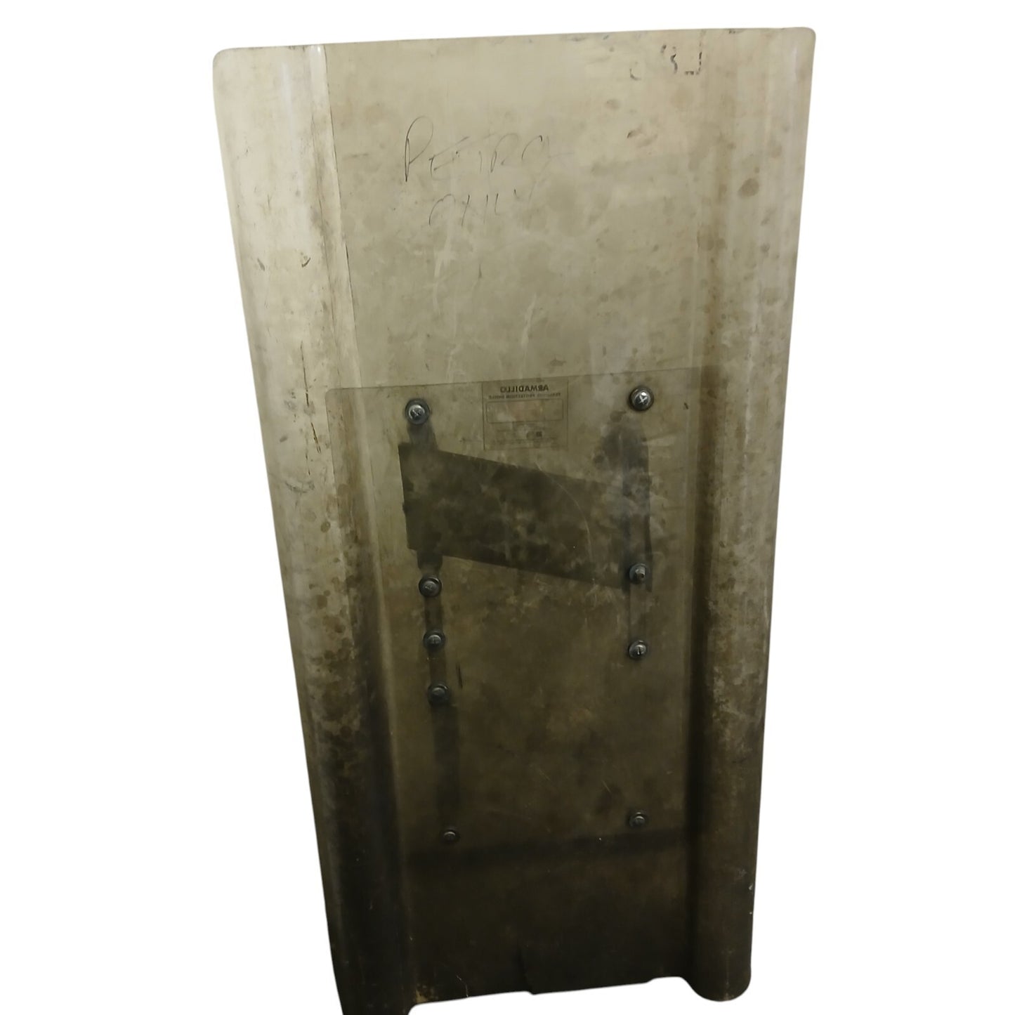 Riot Shield Interlocking Armadillo Medium 120cm x 57cm Rectangular Police Damage