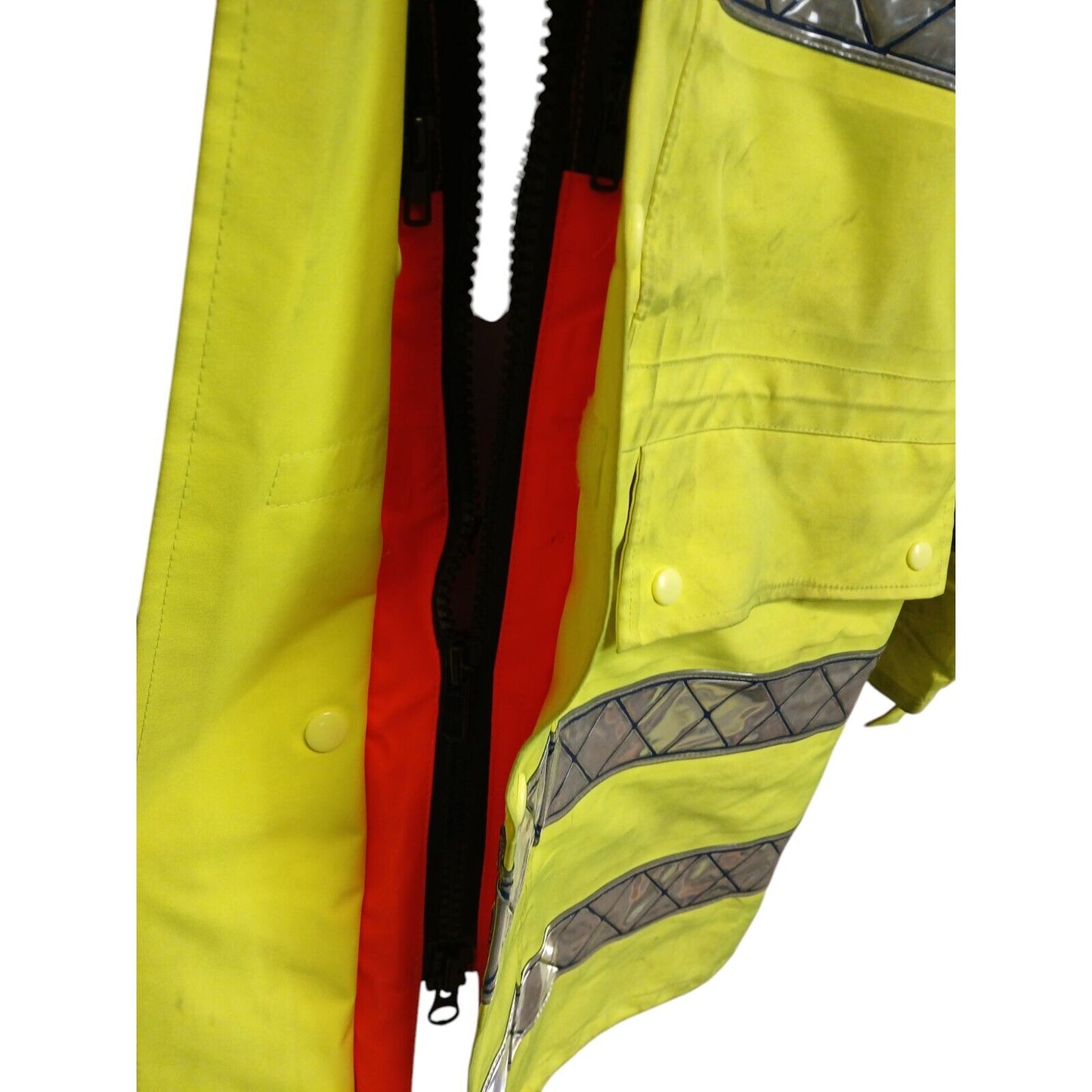 Goretex Hi Vis Class 3 3/4 Length Jacket Waterproof Motorway Highway Grade B