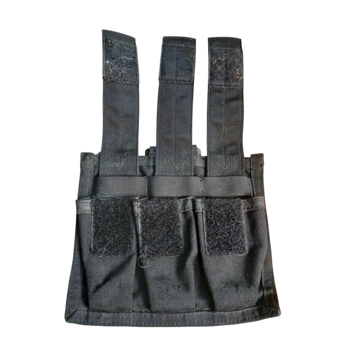 Blackhawk Triple Mag Pouch Tactical Assault Ex Police Security Black Belt loop
