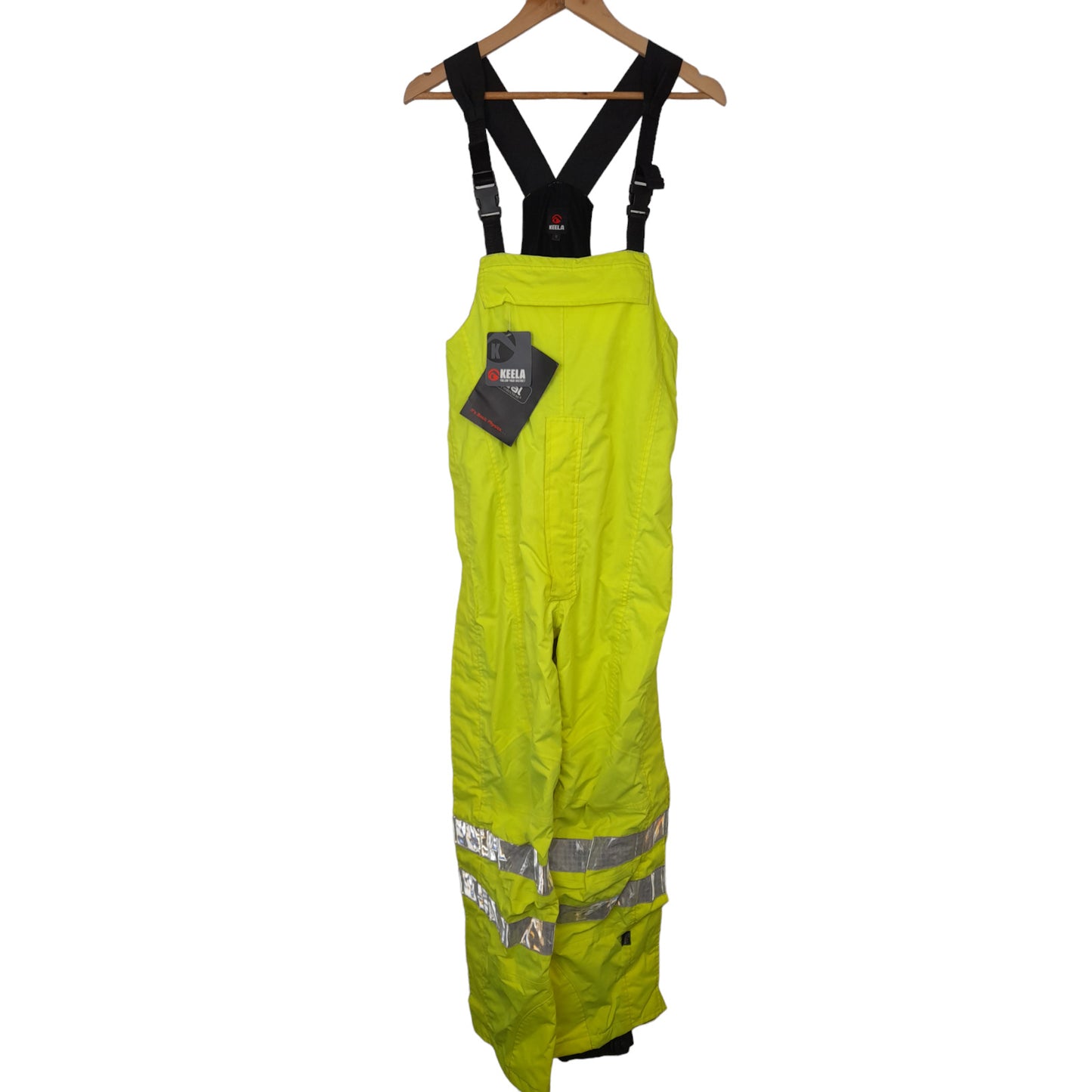 Keela Munro Salopette Waterproof Trousers Ex Police New Hi Vis Small