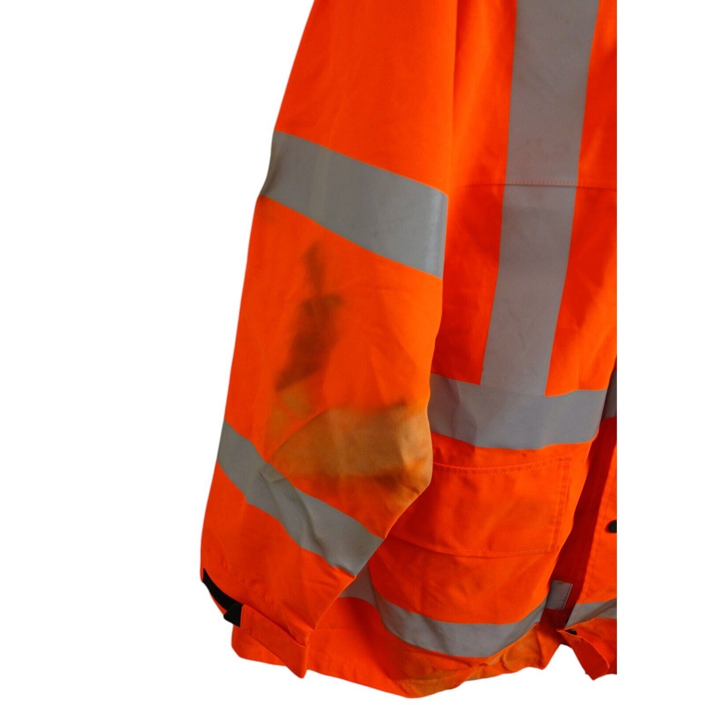 Signal Goretex 3/4 Jacket Hi Vis Hi Viz Waterproof Coat Railway Orange Large