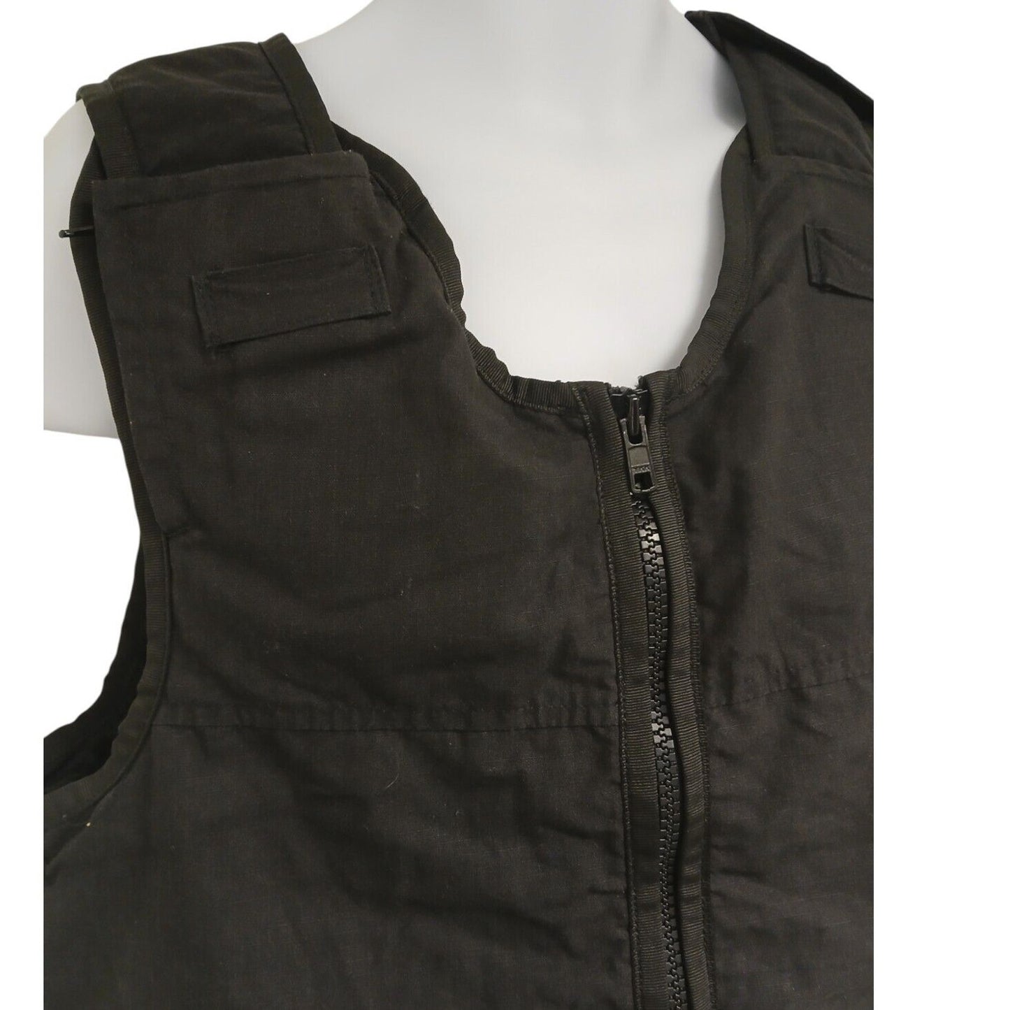 Cooneen Stab Vest Ripstop Body Armour Cover Radio Loop Police Black Security