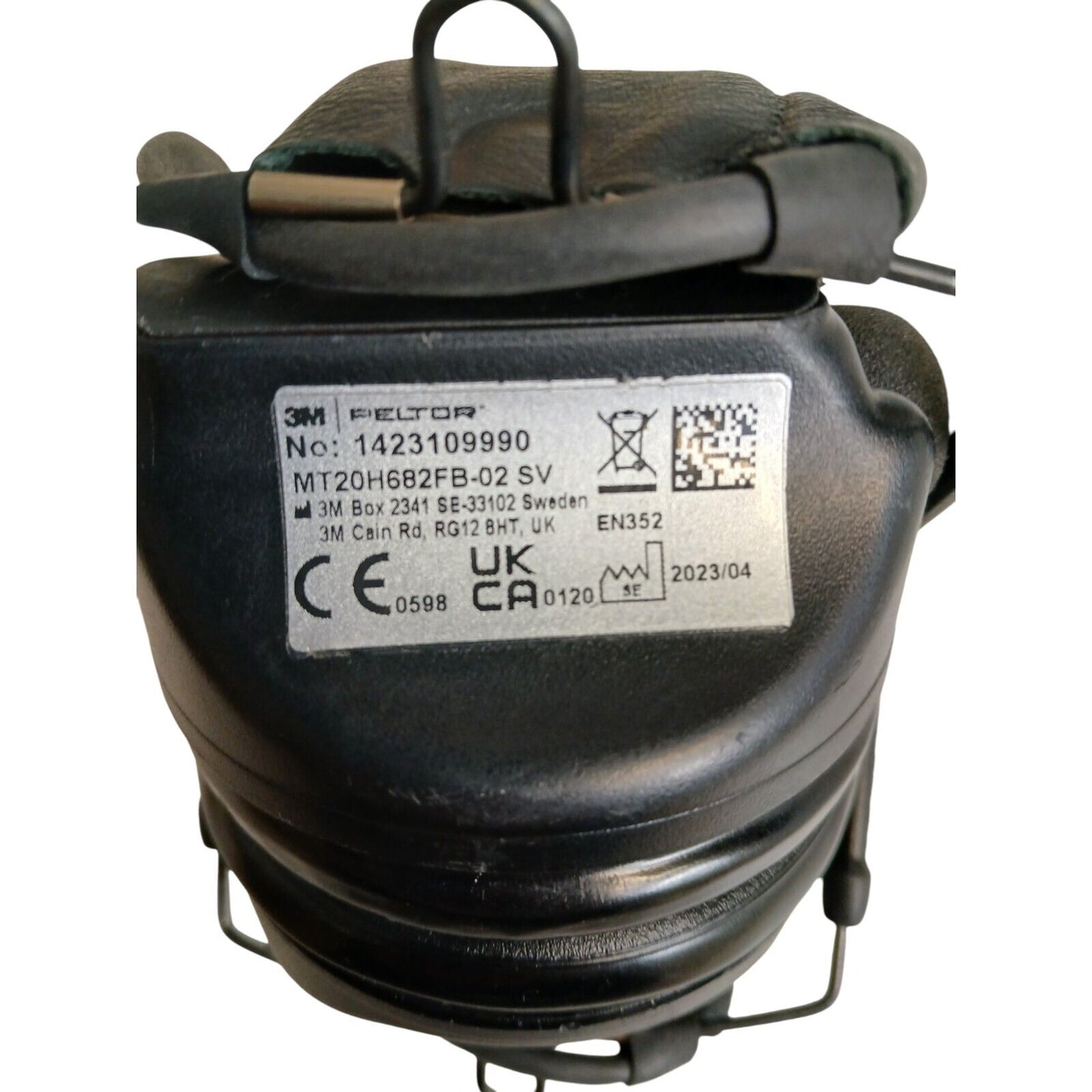3M Peltor ComTac XPI Headset MT20H682FB-02 Black Working