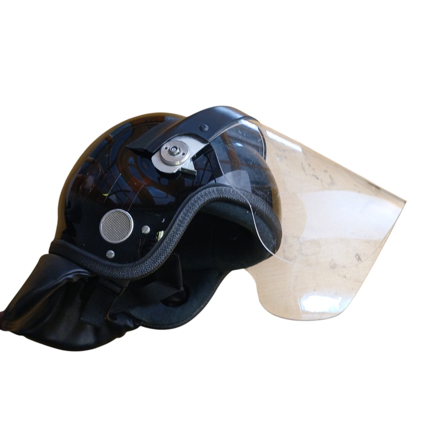 Public Order Helmet Riot Police Airsoft Black Guardian MK3 Paintball Protection