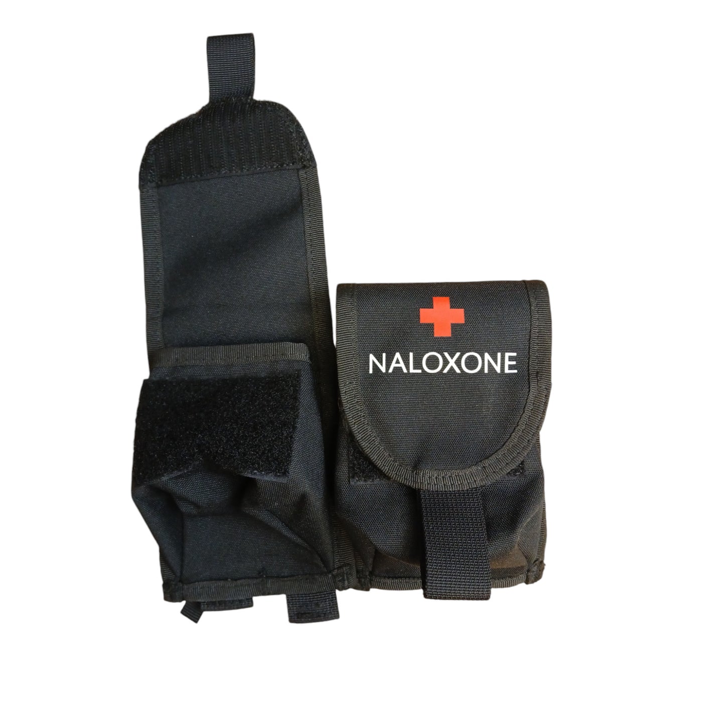 Naloxone Molle Tactical Pouch Ex Police Black First Aid Security Airsoft Utility