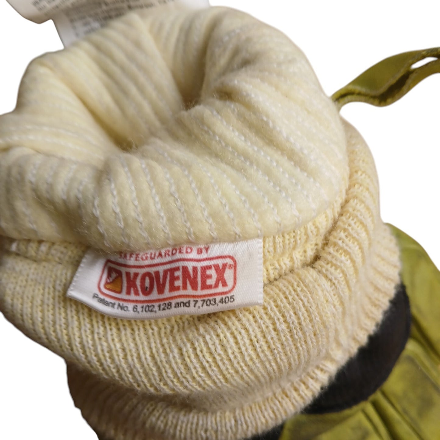 Firemaster Ultra Classic Gloves Pyrohide Leather Ballyclare Small Yellow Grade B