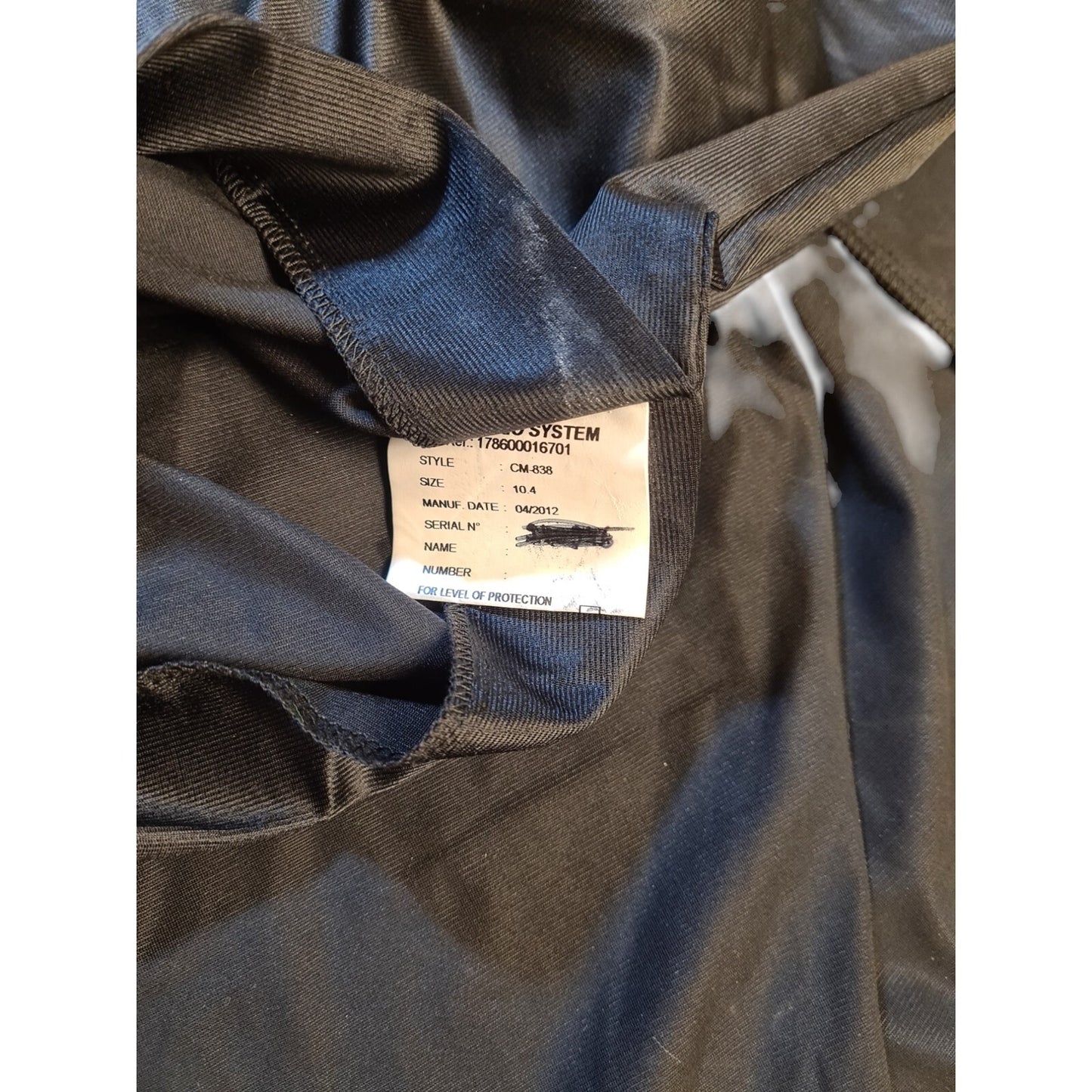 Mehler Vario System Vest Covert Black Body Armour Cover Security Protection