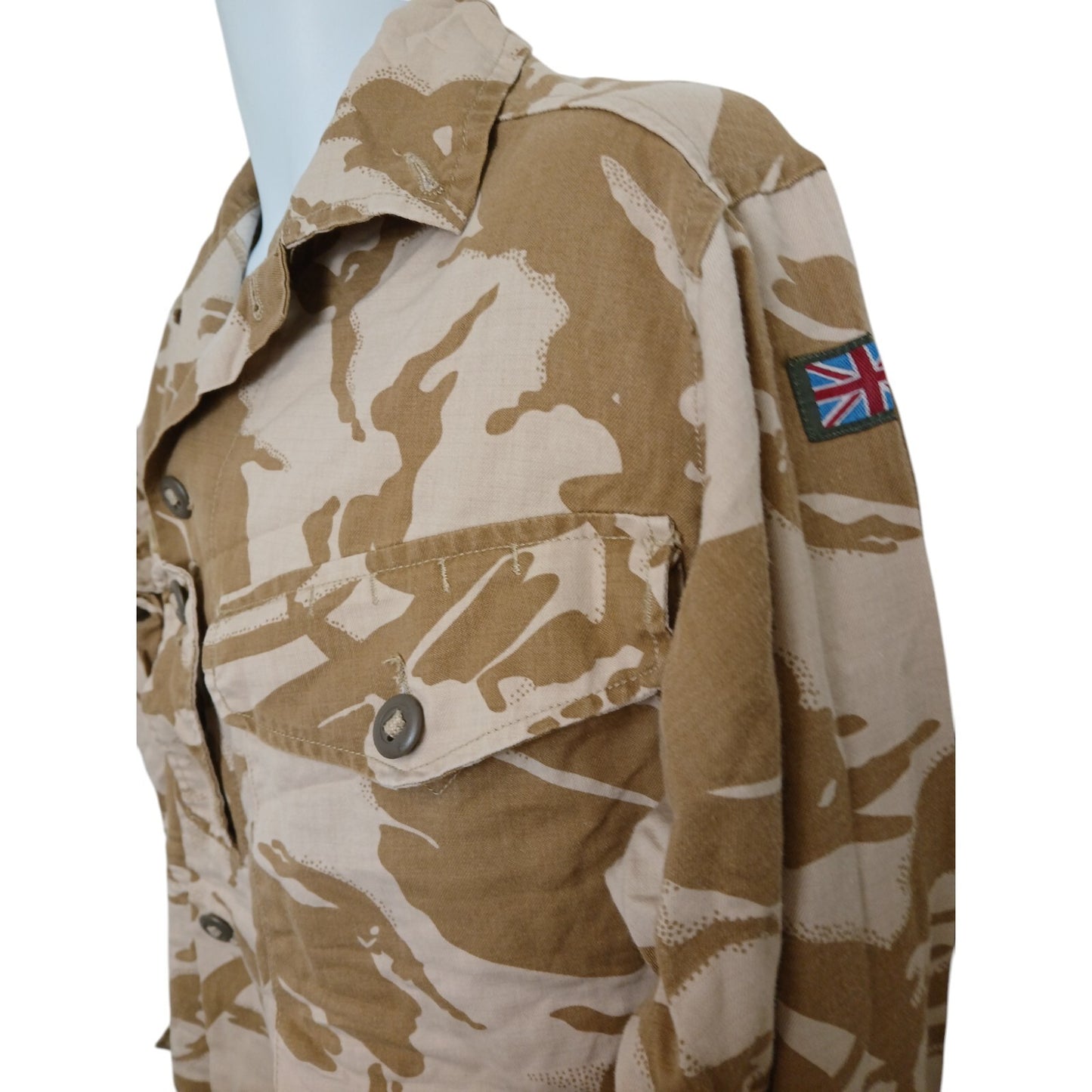 Desert Military Combat Jacket Tropical Desert Camo Shirt MOD Services Army