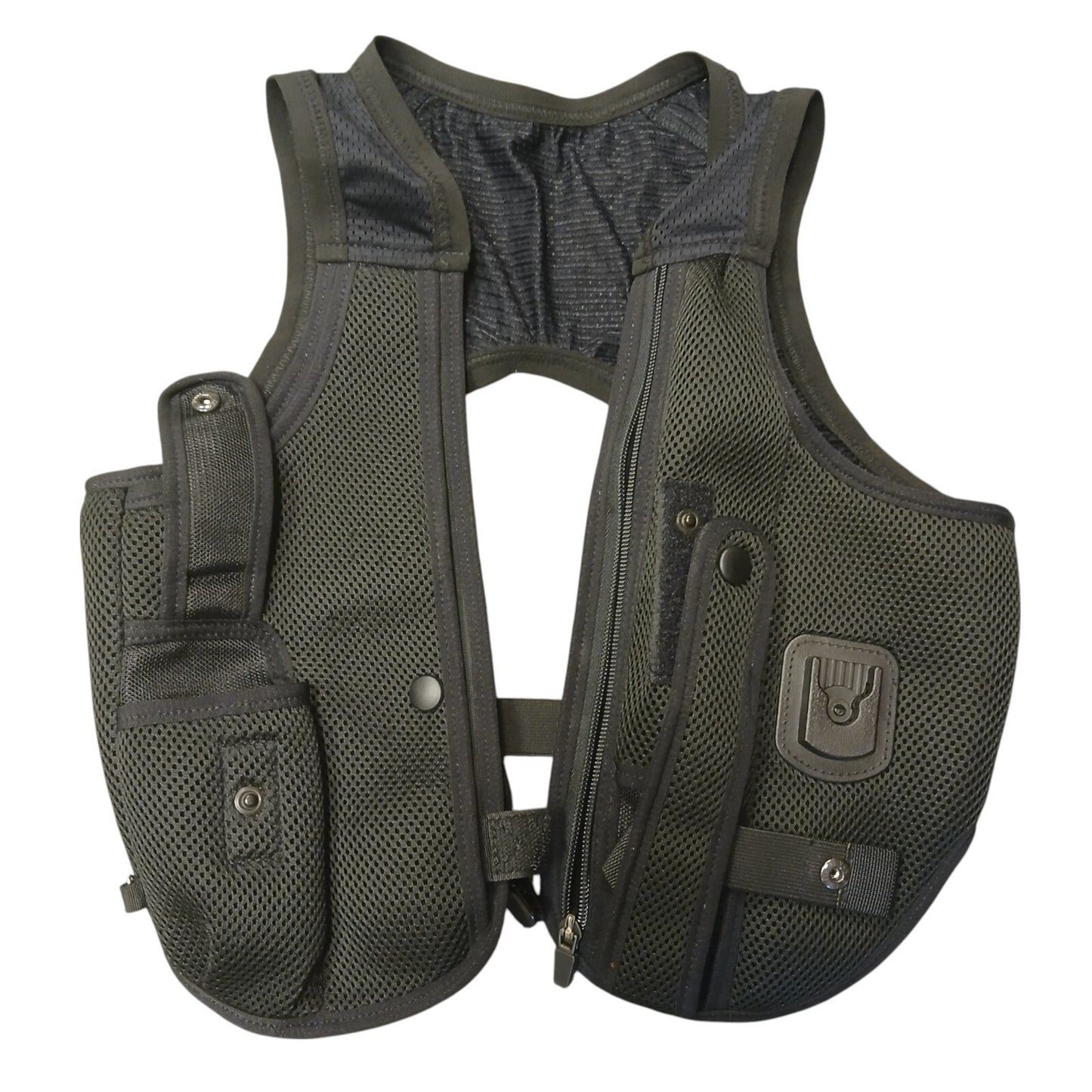 KIT Overt Duty Shoulder Harness Equipment Medium Black Police Security Pouches