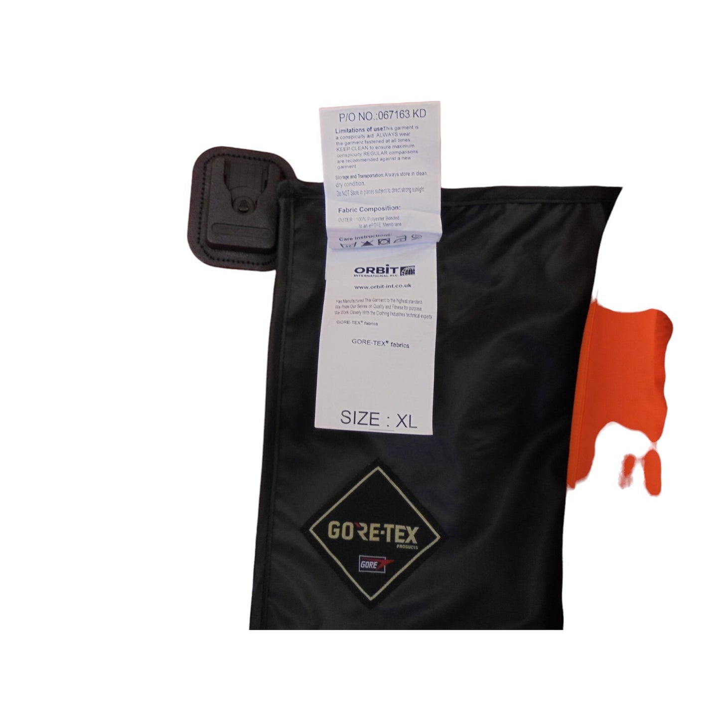Goretex Hi Vis Class 3 3/4 Length Jacket Waterproof Motorway Recovery Highway
