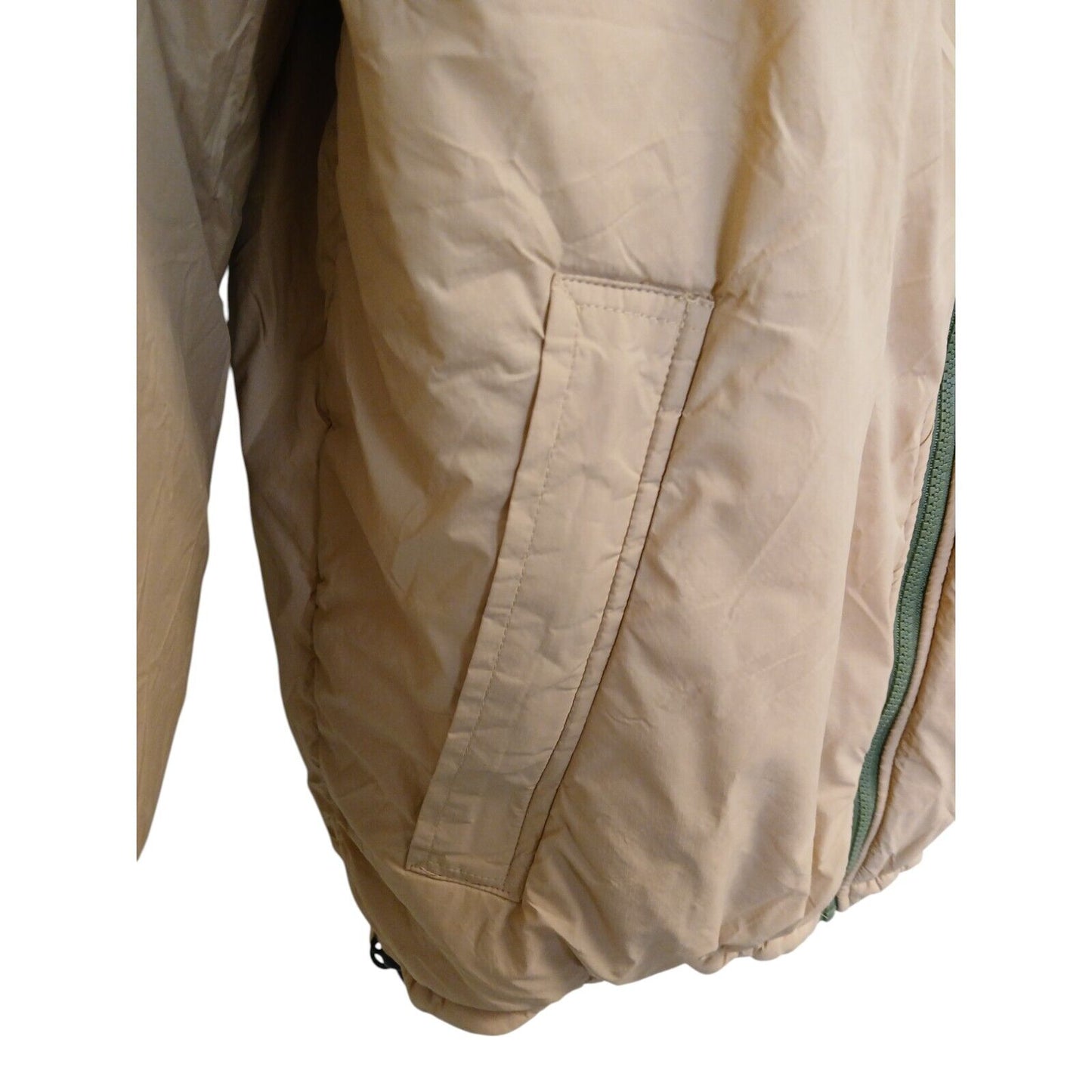 British Army Softie Jacket Thermal Coat Olive Green Sand Reversible Softy Puffer