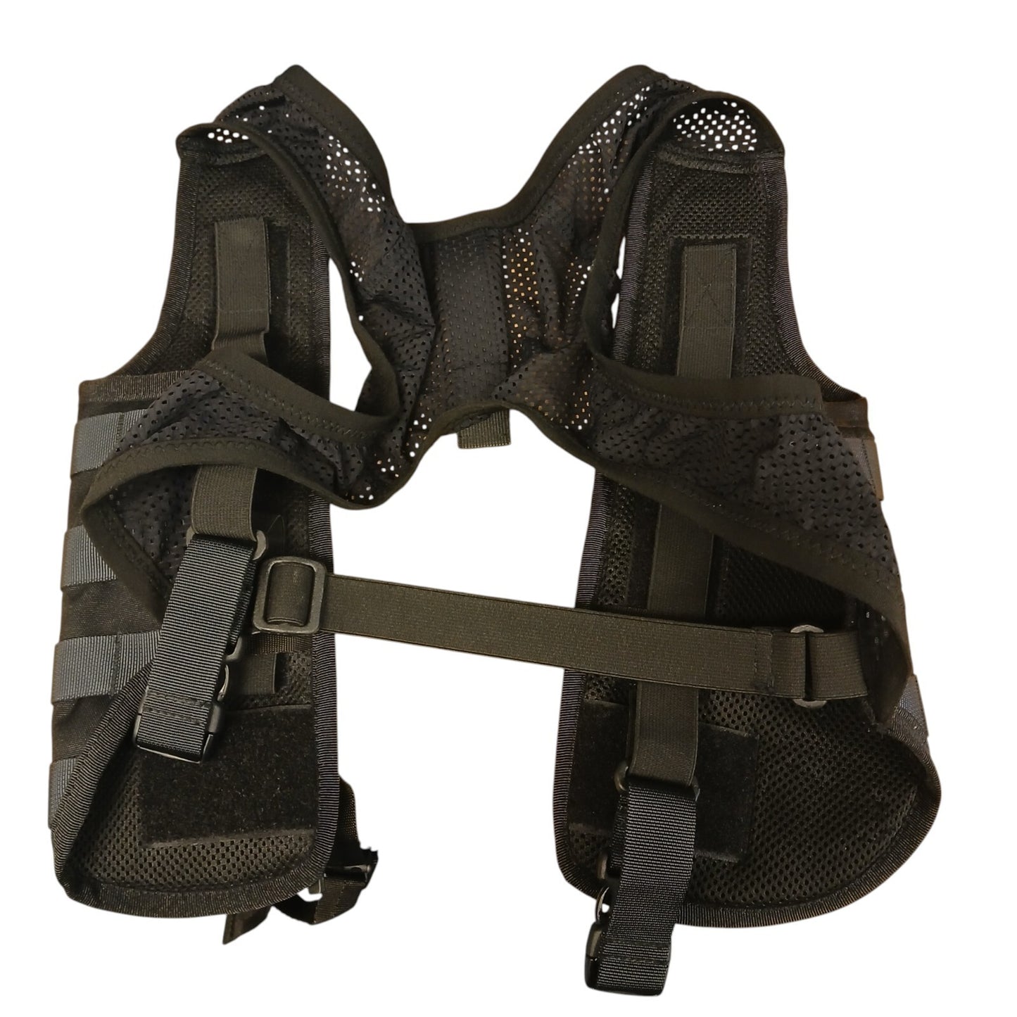 Molle Overt Harness Vest Black Garmentec Small Klickfast Ex Police Tactical