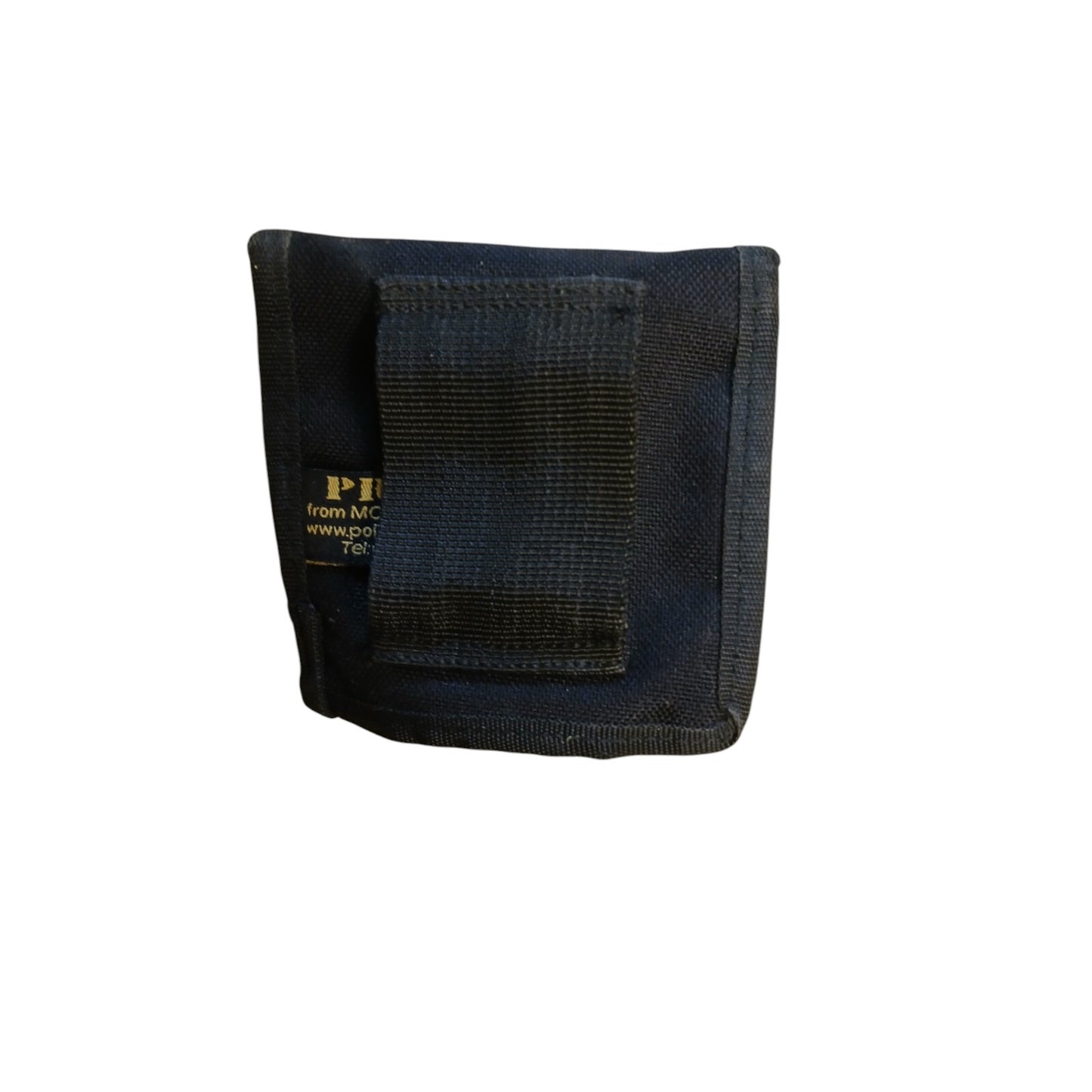 Protec Police Duty Belt With 6 Pouches Attachments Black Security Webbing (J)