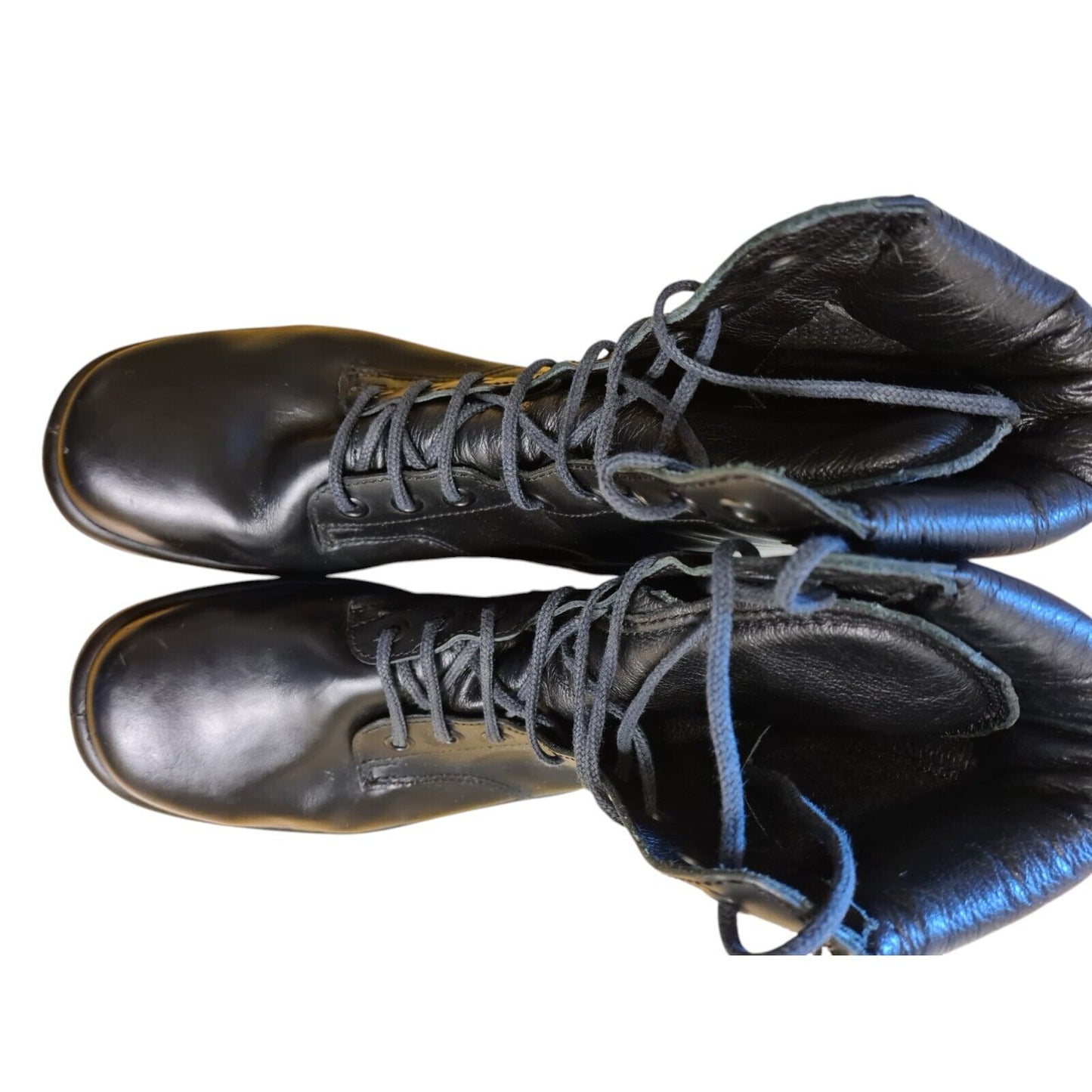 Leather Ankle Boots Combat Retro Size 7 Security Work Boot Ex Police