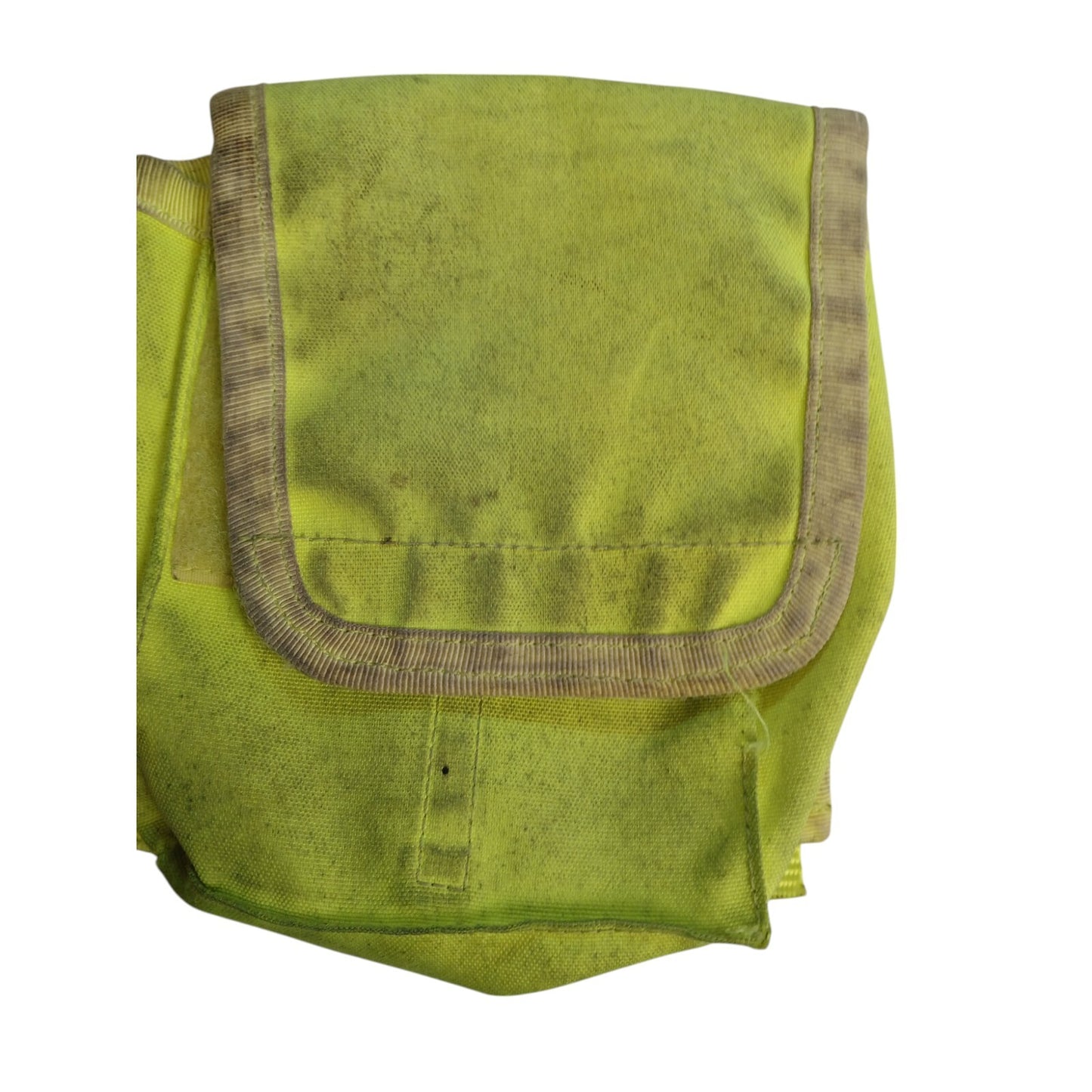 Molle Pouches Hi Viz Pouch x7 Bundle Hi Vis Yellow Ex Police Security Grade B