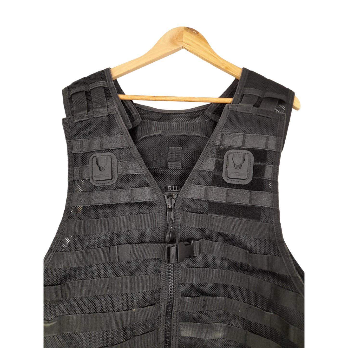 5.11 Molle Tactical Vest Black Ex Police Klickfast Security Dog Airsoft