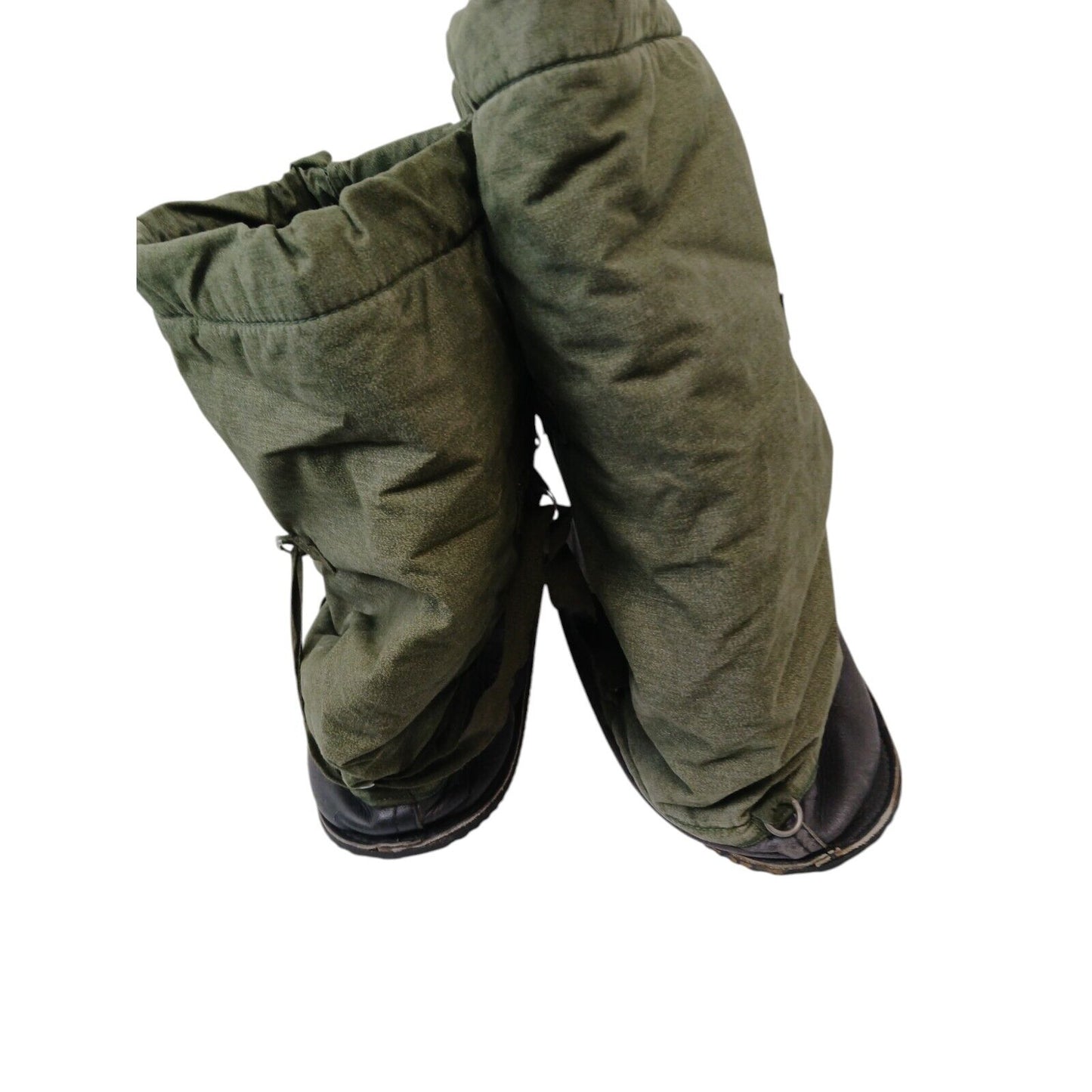 British Army Mukluk Snow Thermal Olive Green Overboot Surplus Bushcraft Survival