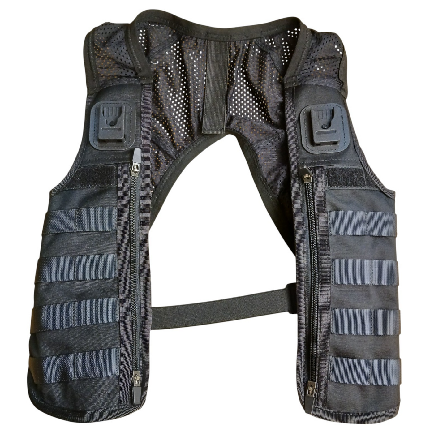 Molle Overt Harness Vest Black Garmentec Small Klickfast Ex Police Tactical