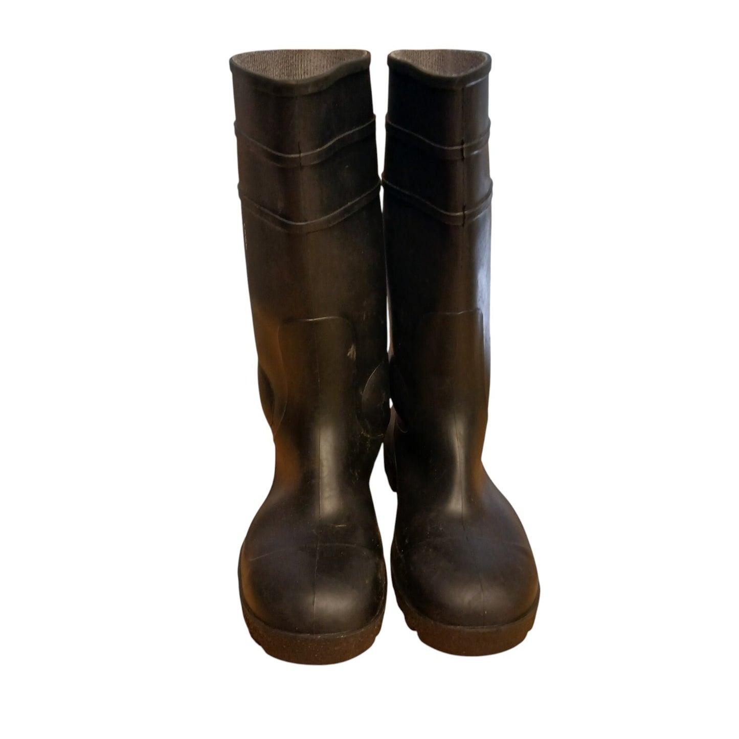 Dunlop Black Safety Wellingtons Welllie Boots Wellies Steel Toe Cap Work Size 10