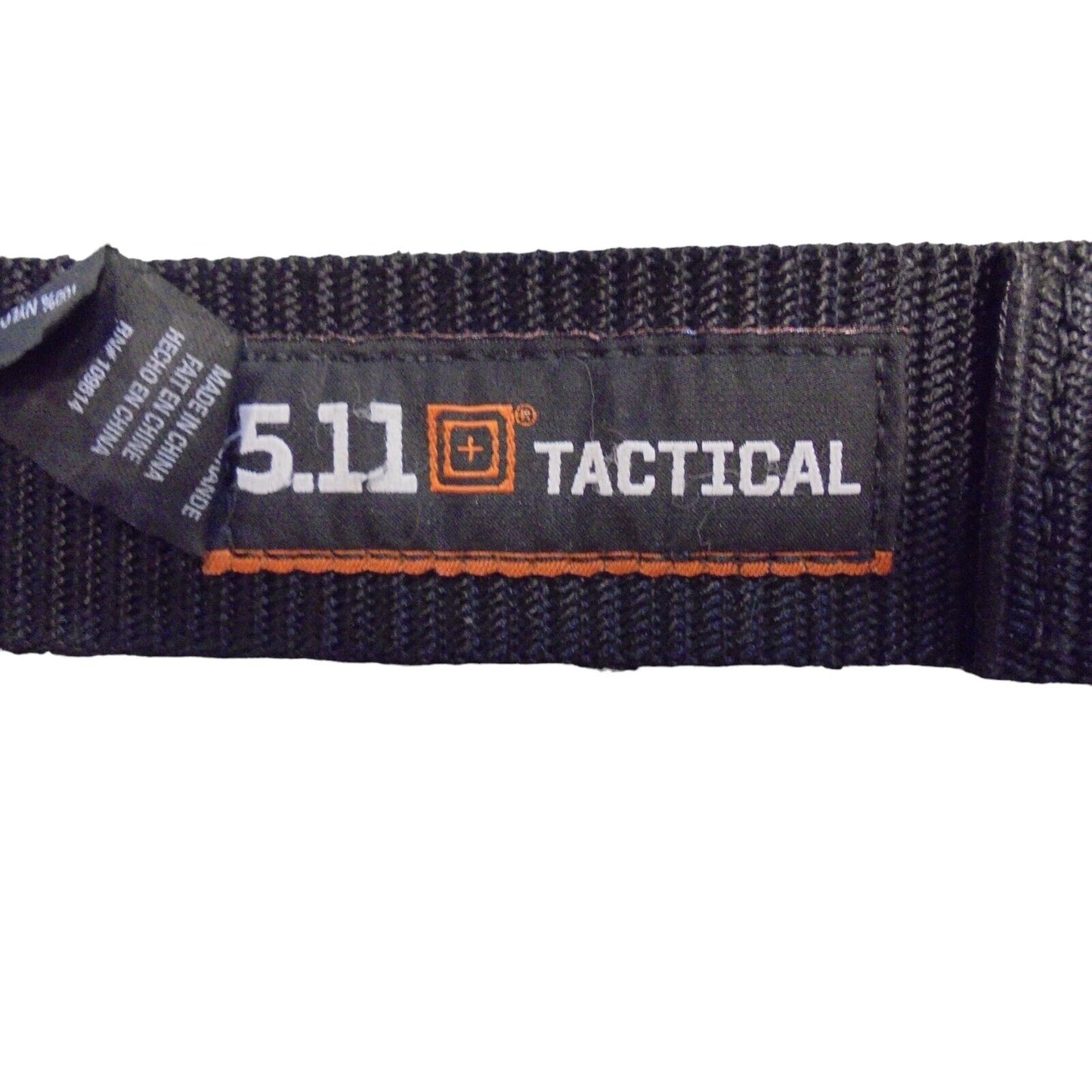 5.11 Tactical Belt Men's Style 59551 Nylon Webbing Black Used Ex police 1.5 inch