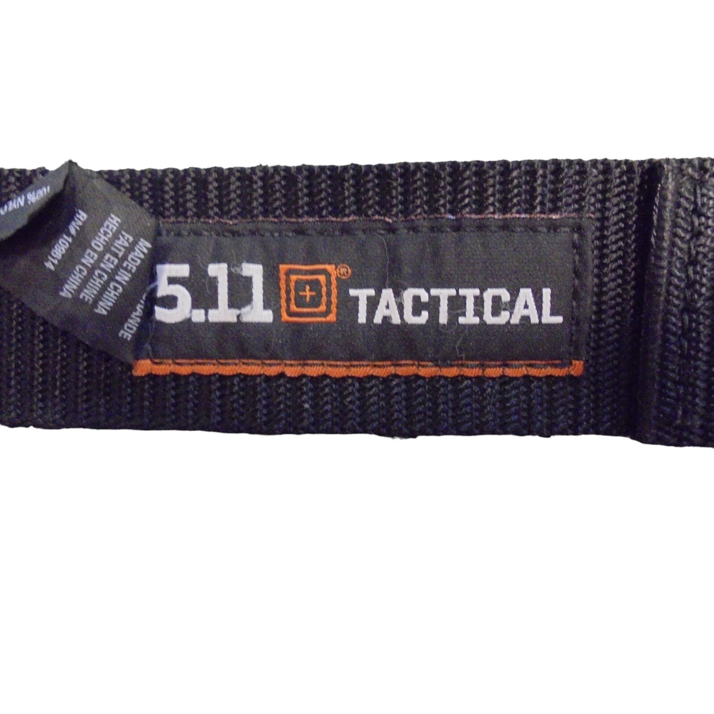 5.11 Tactical Belt Men's Black Style 59551 Nylon Webbing Used Ex police 1.5 inch