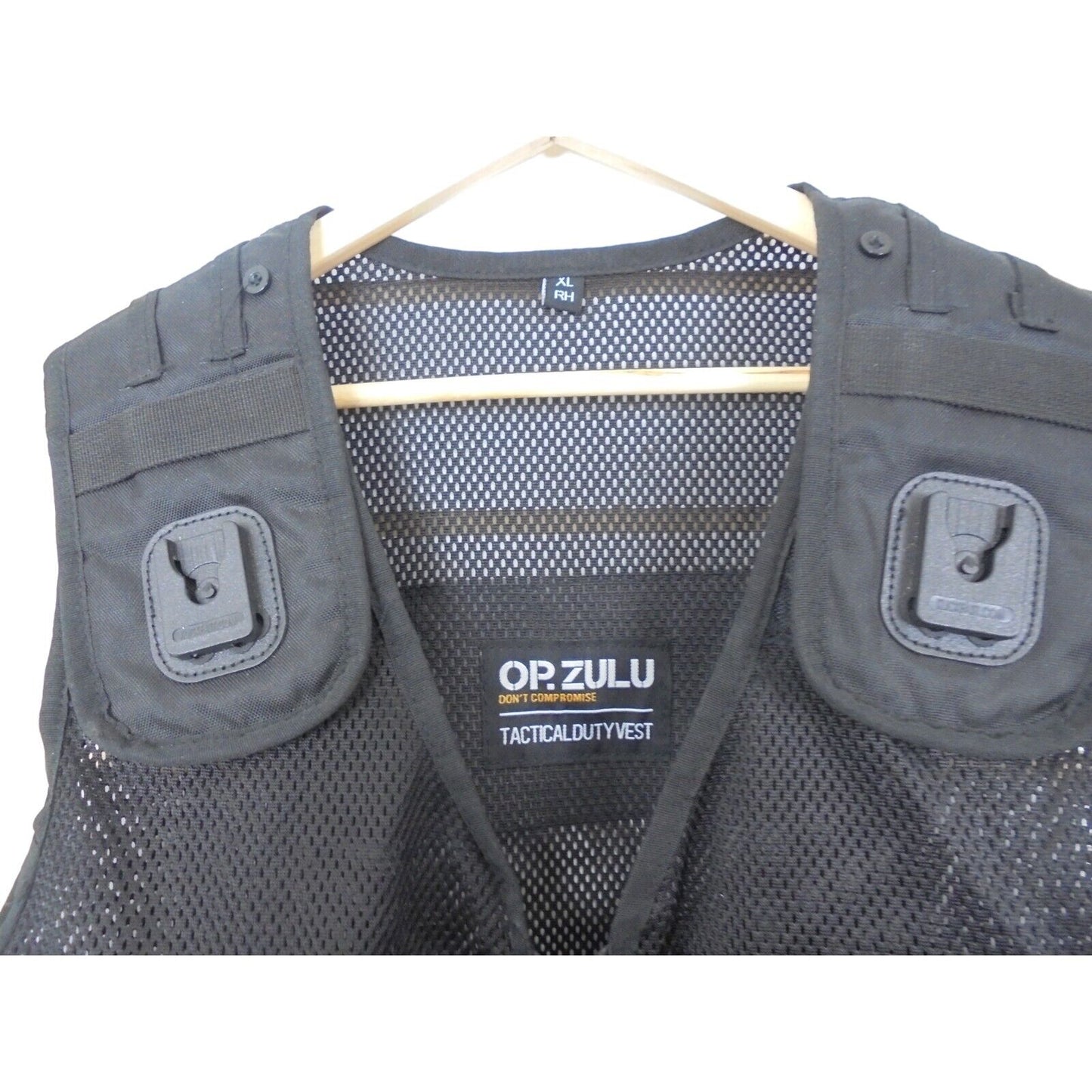 Op.zulu Tactical Duty Vest Used Ex police RH Security Equipment Duty Black