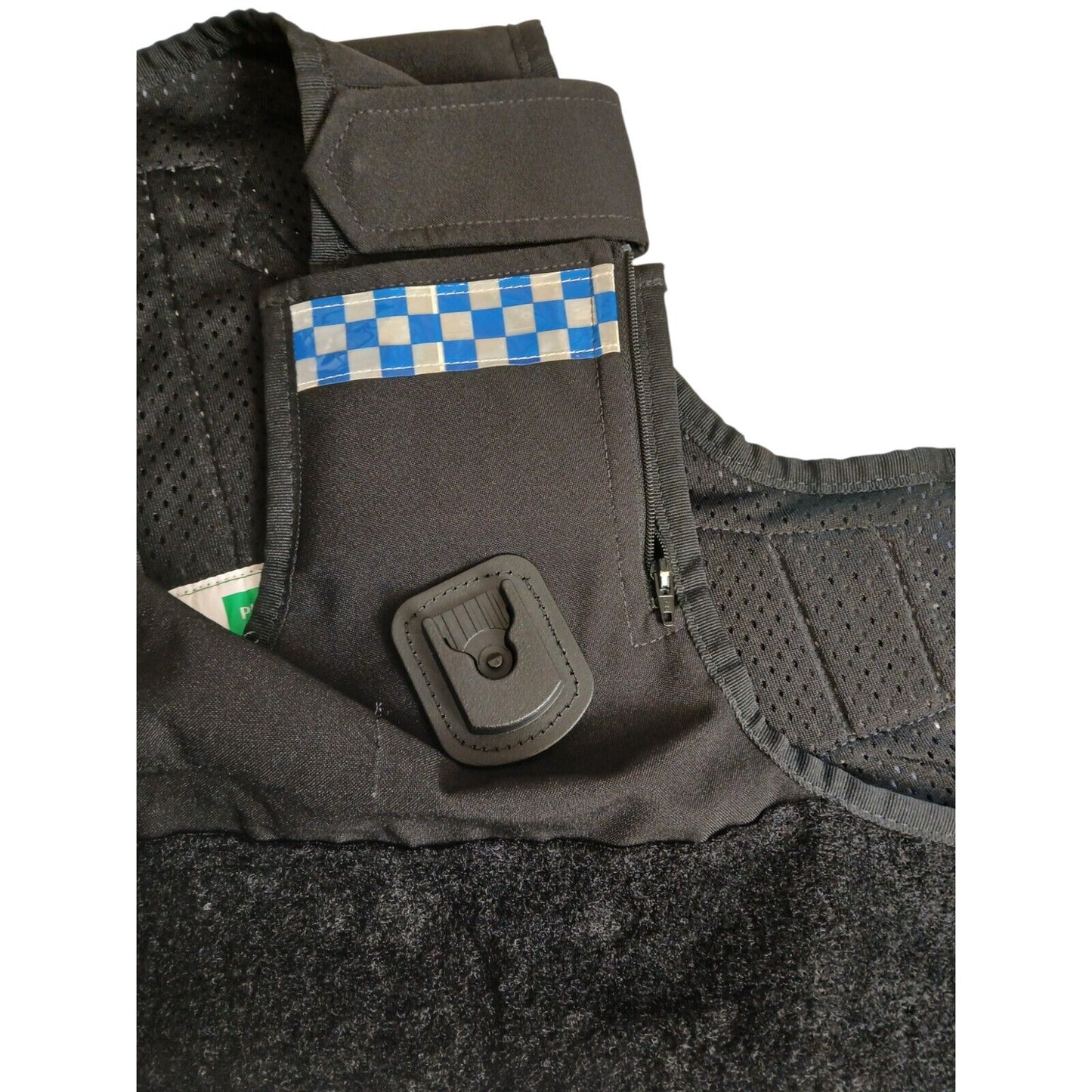 Aegis Stab Vest Ballistic Body Armour Cover Black Buddy-Lok Police Female 56C
